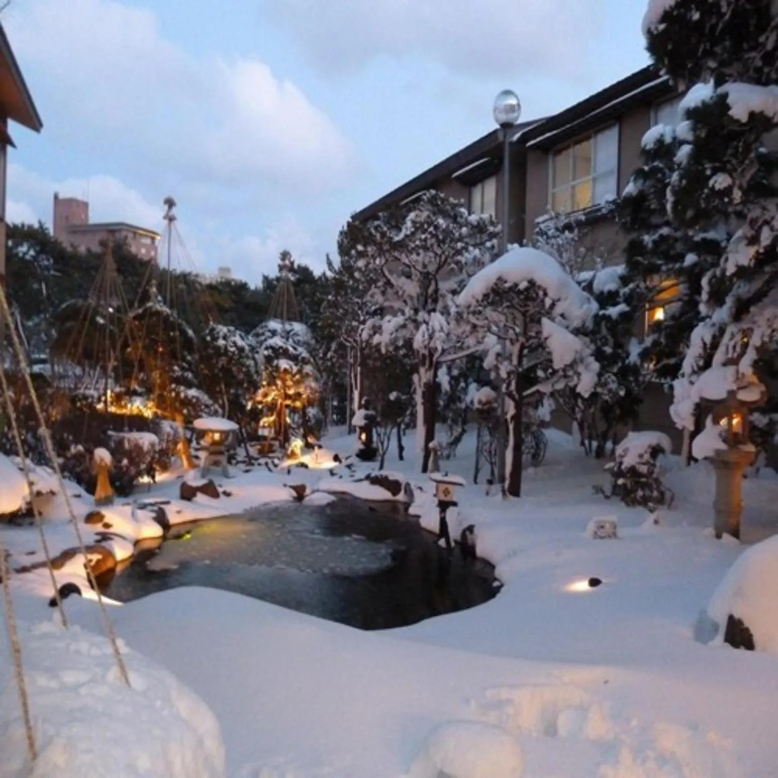 Winter in Ryokan Ichinomatsu