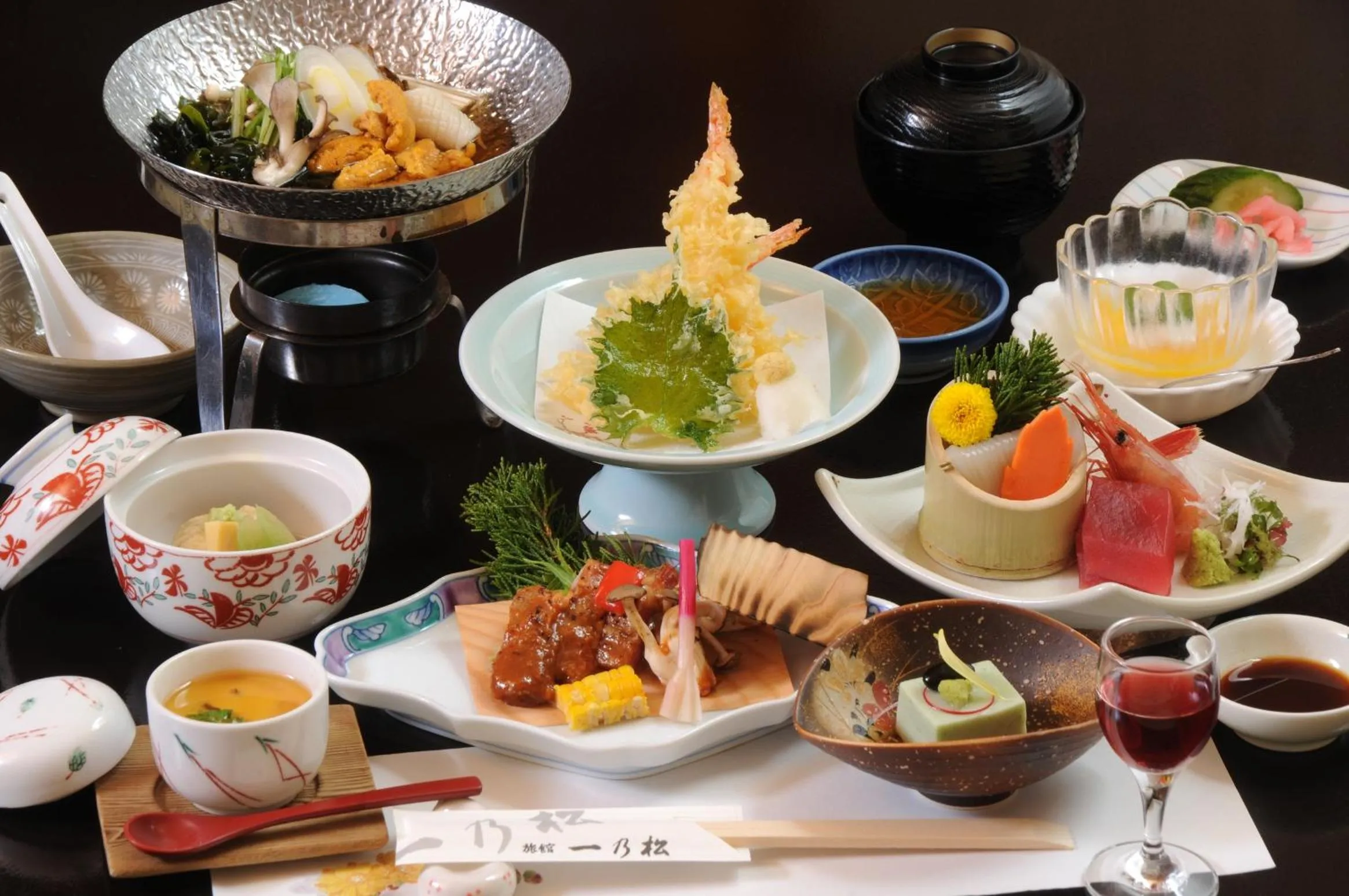 Dinner in Ryokan Ichinomatsu