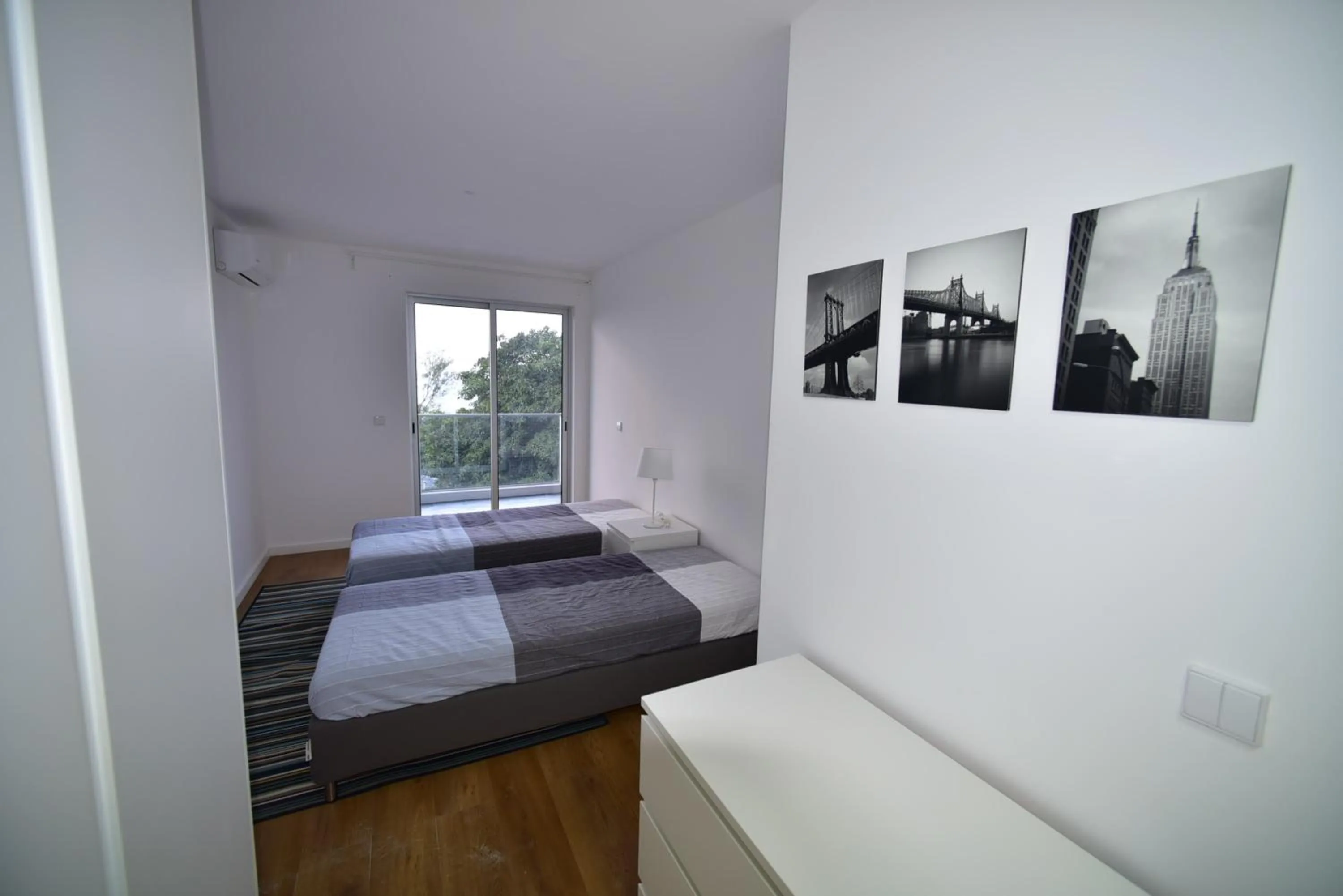 Bed in Xenon Urban Apartments