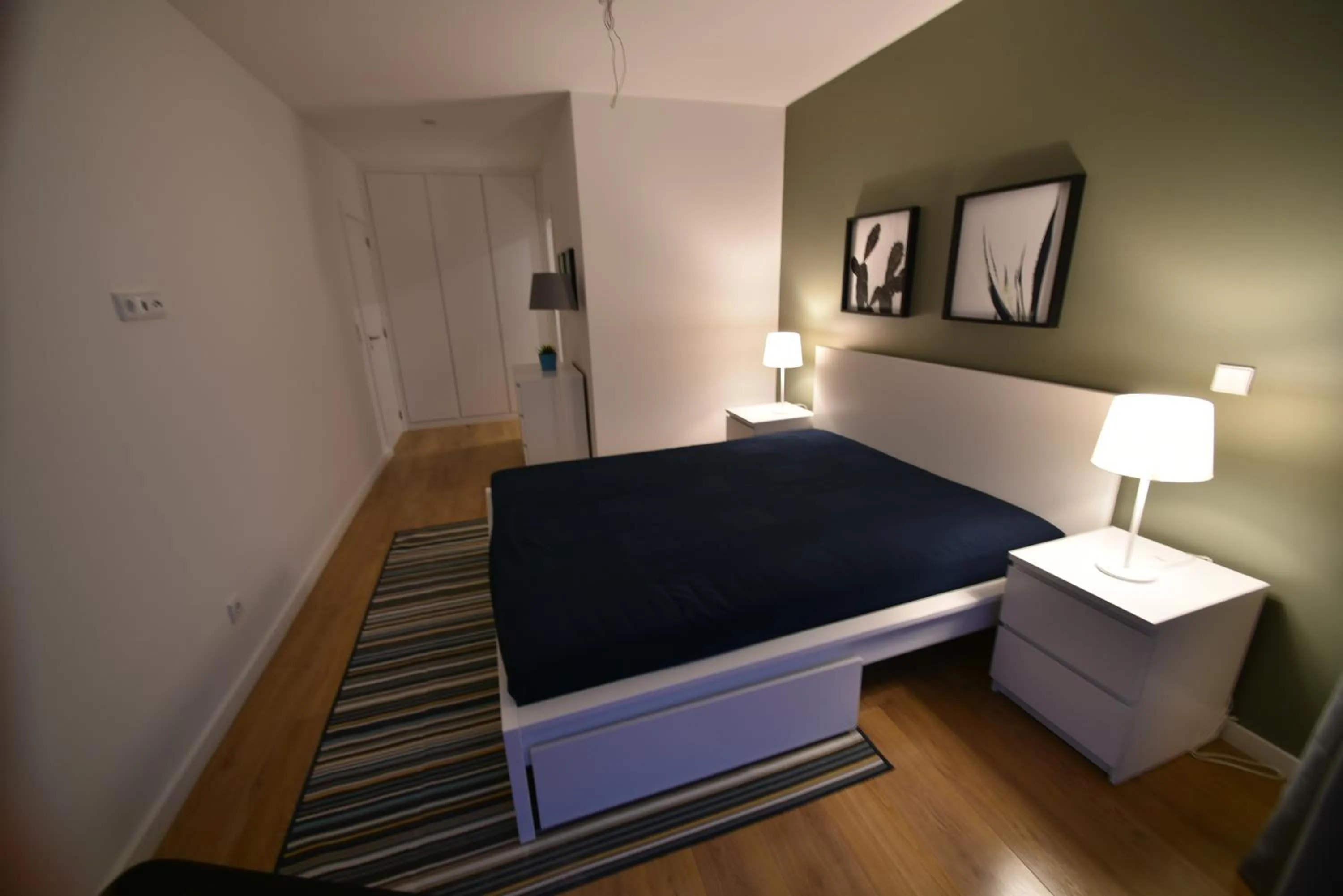 Bed in Xenon Urban Apartments