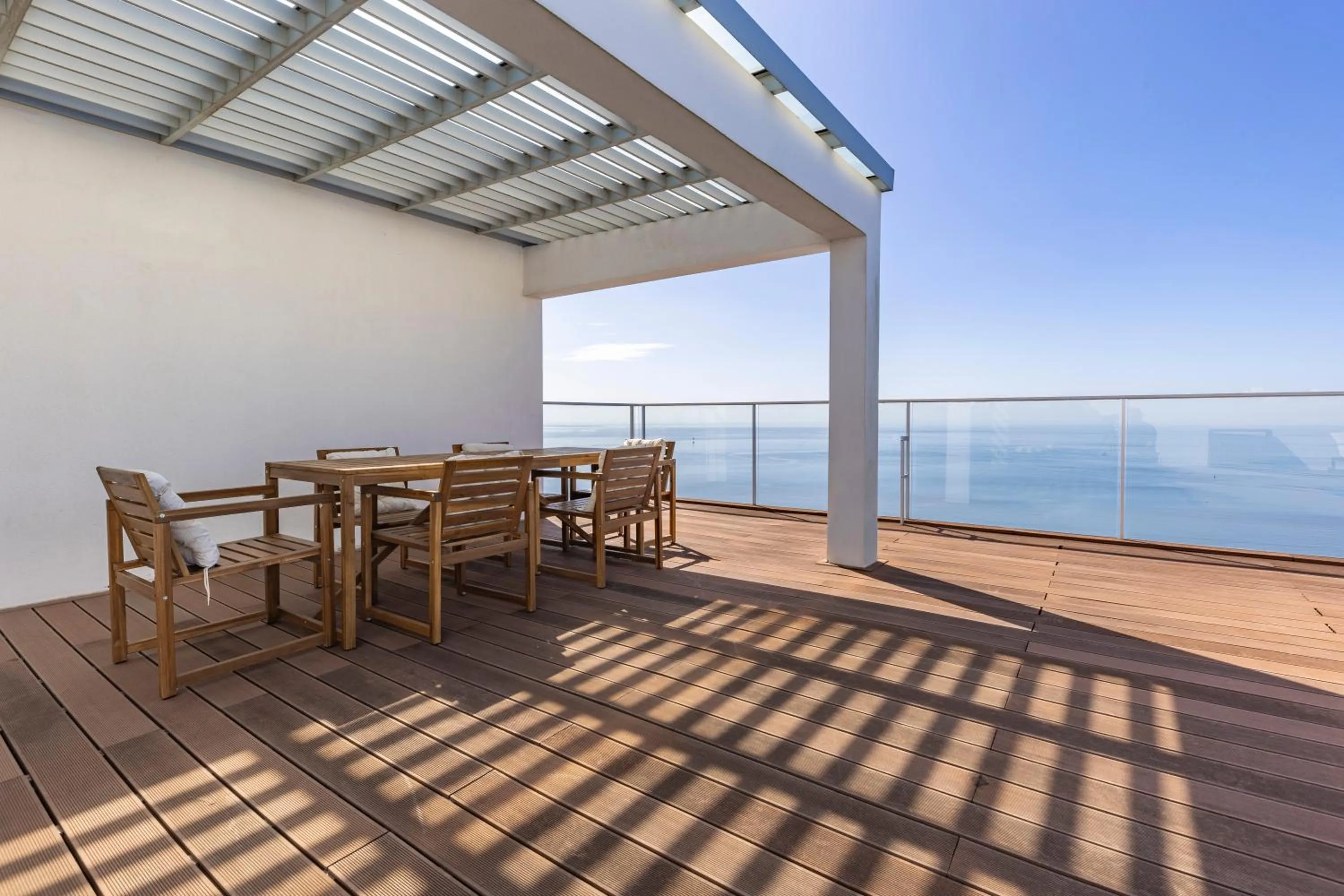 Patio in Xenon Urban Apartments