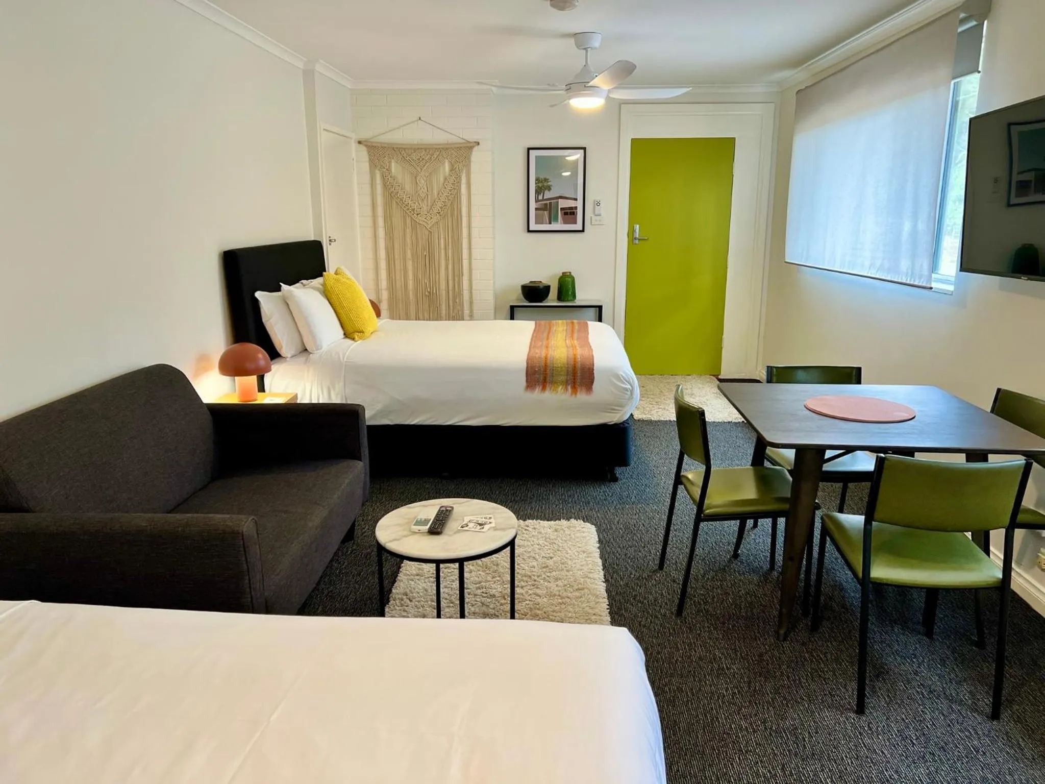 Bed in Warburton Motel