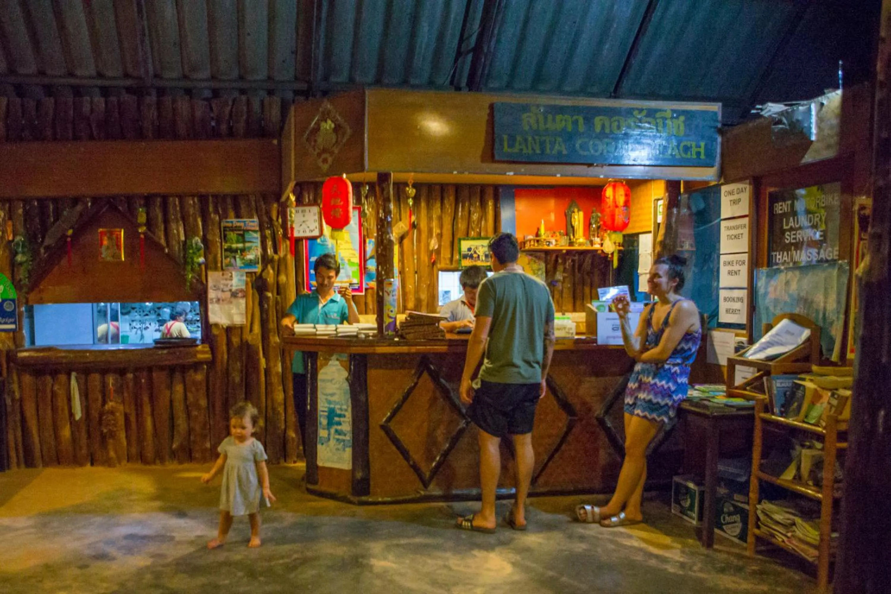 Lobby or reception in Lanta Coral Beach Resort