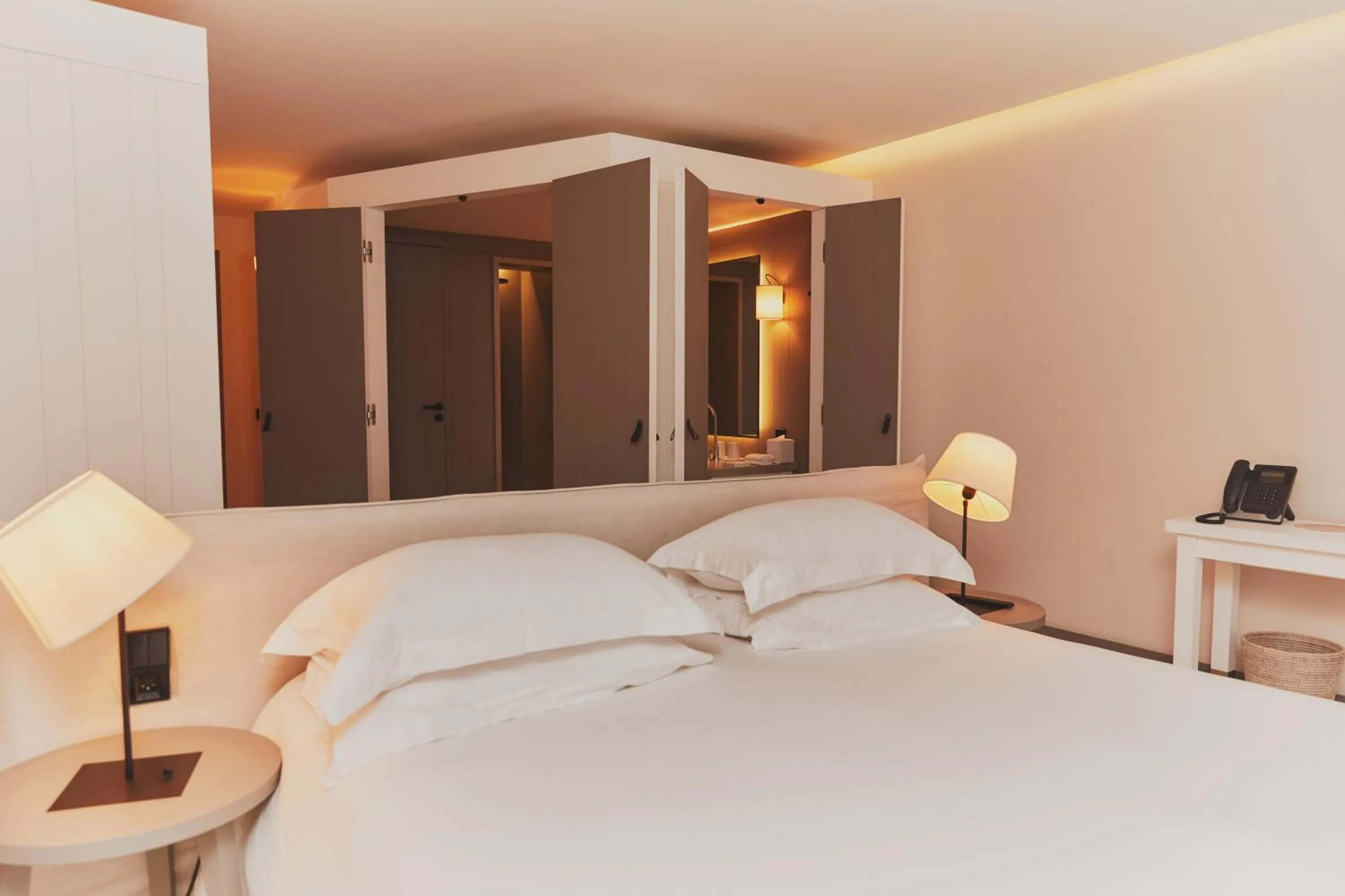 Bed in Hôtel Plage Palace & Spa