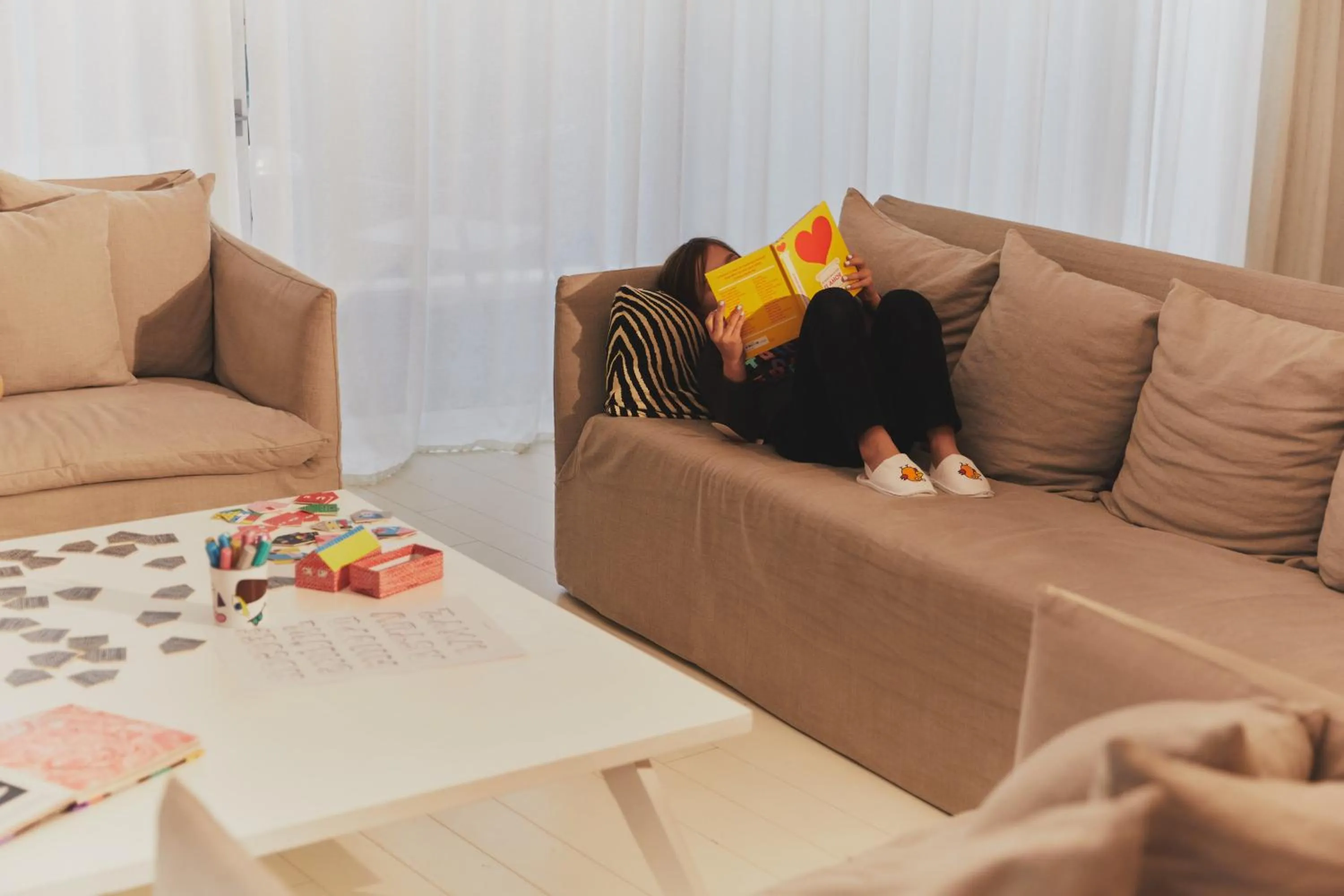 Living room in Hôtel Plage Palace & Spa