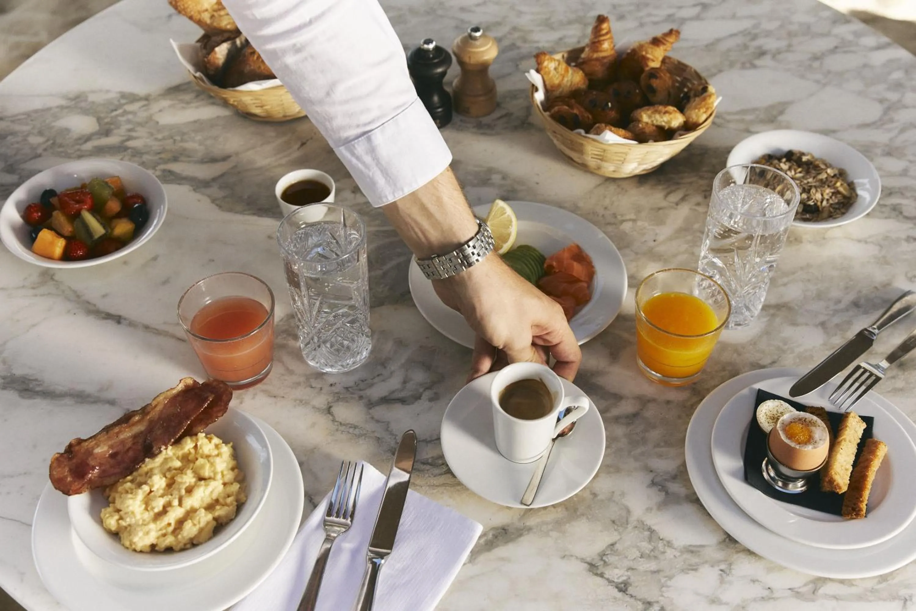 Breakfast in Hôtel Plage Palace & Spa
