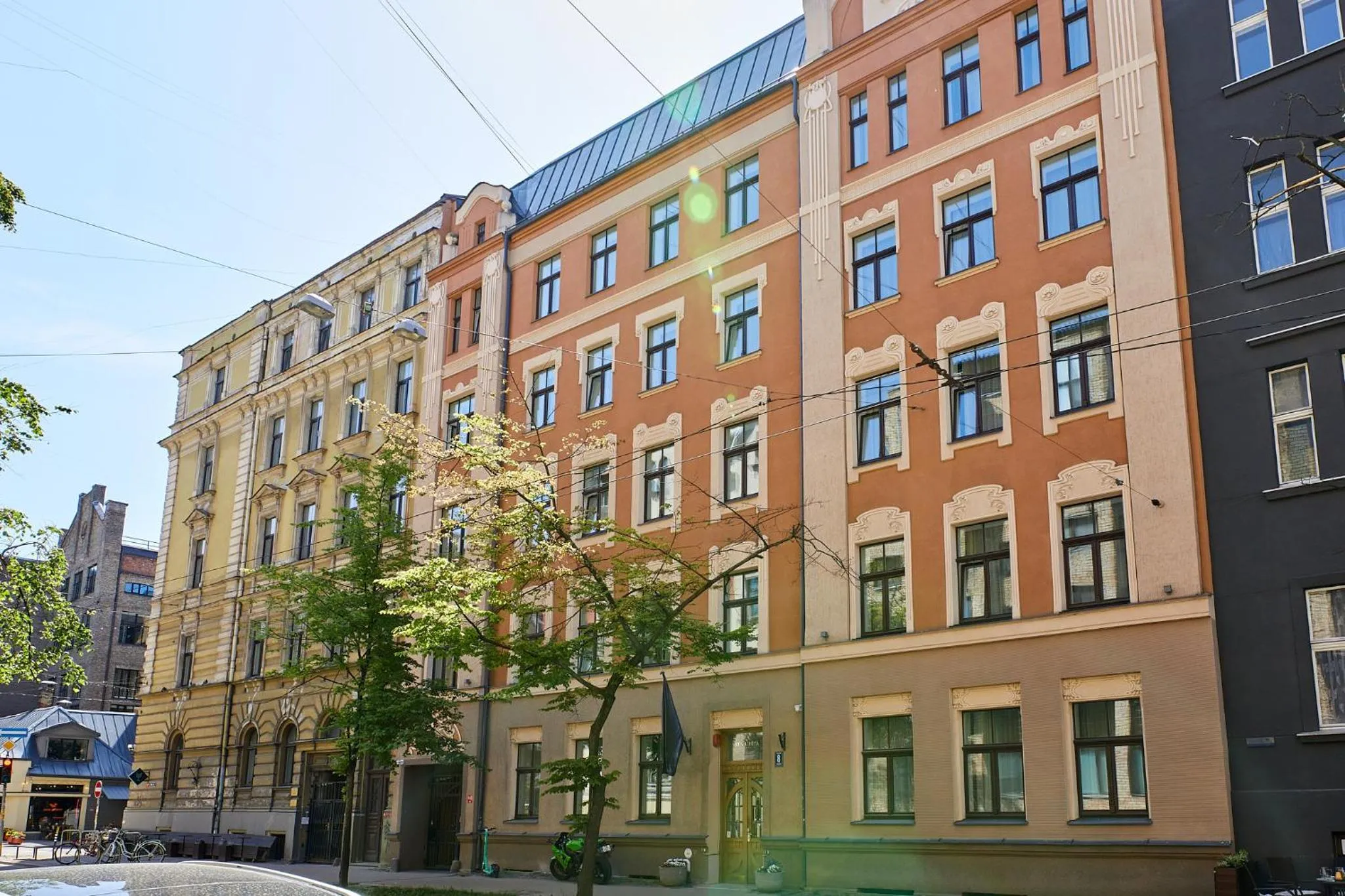 Property building in Stabu Sēta Apartments