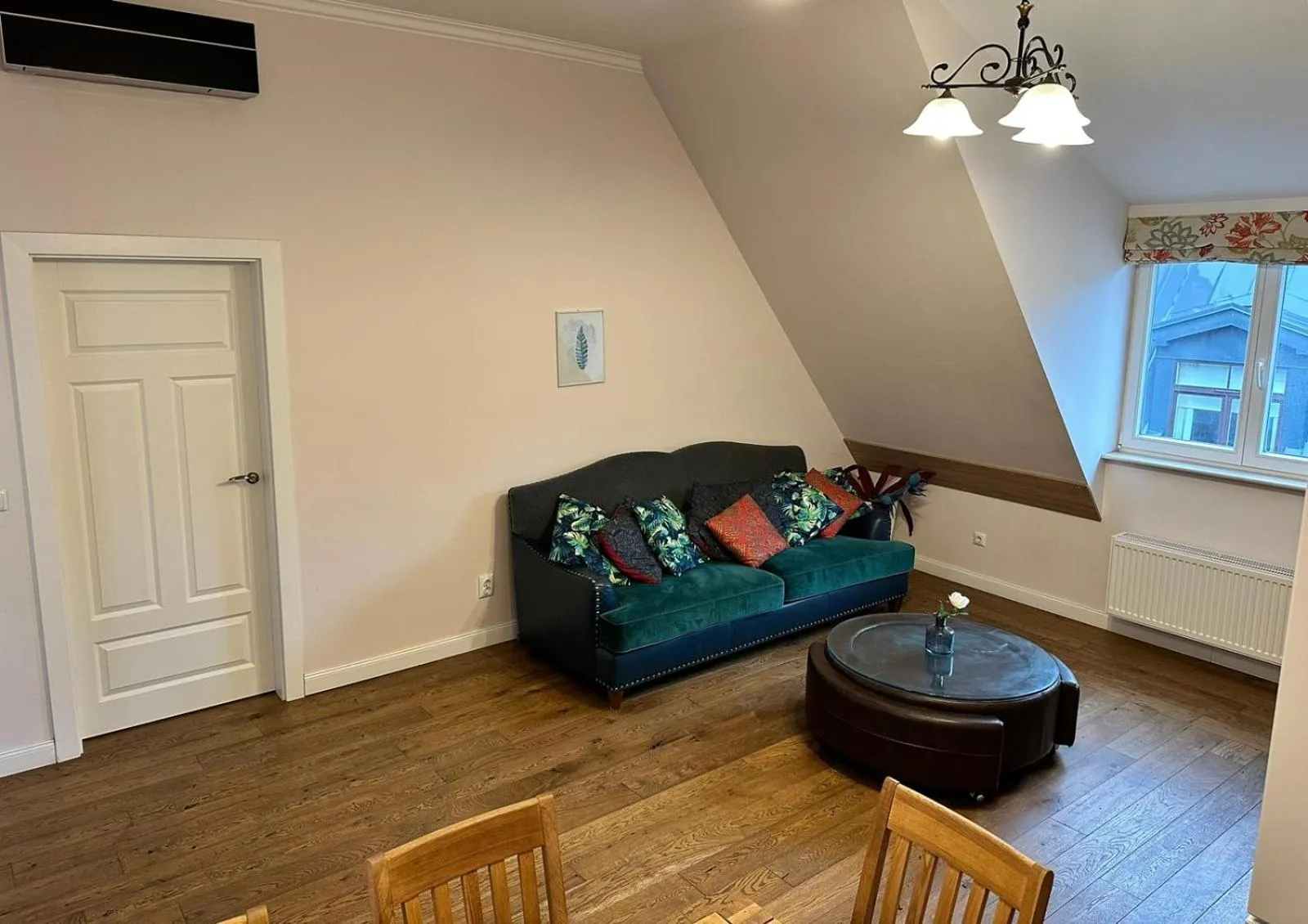 Living room in Stabu Sēta Apartments