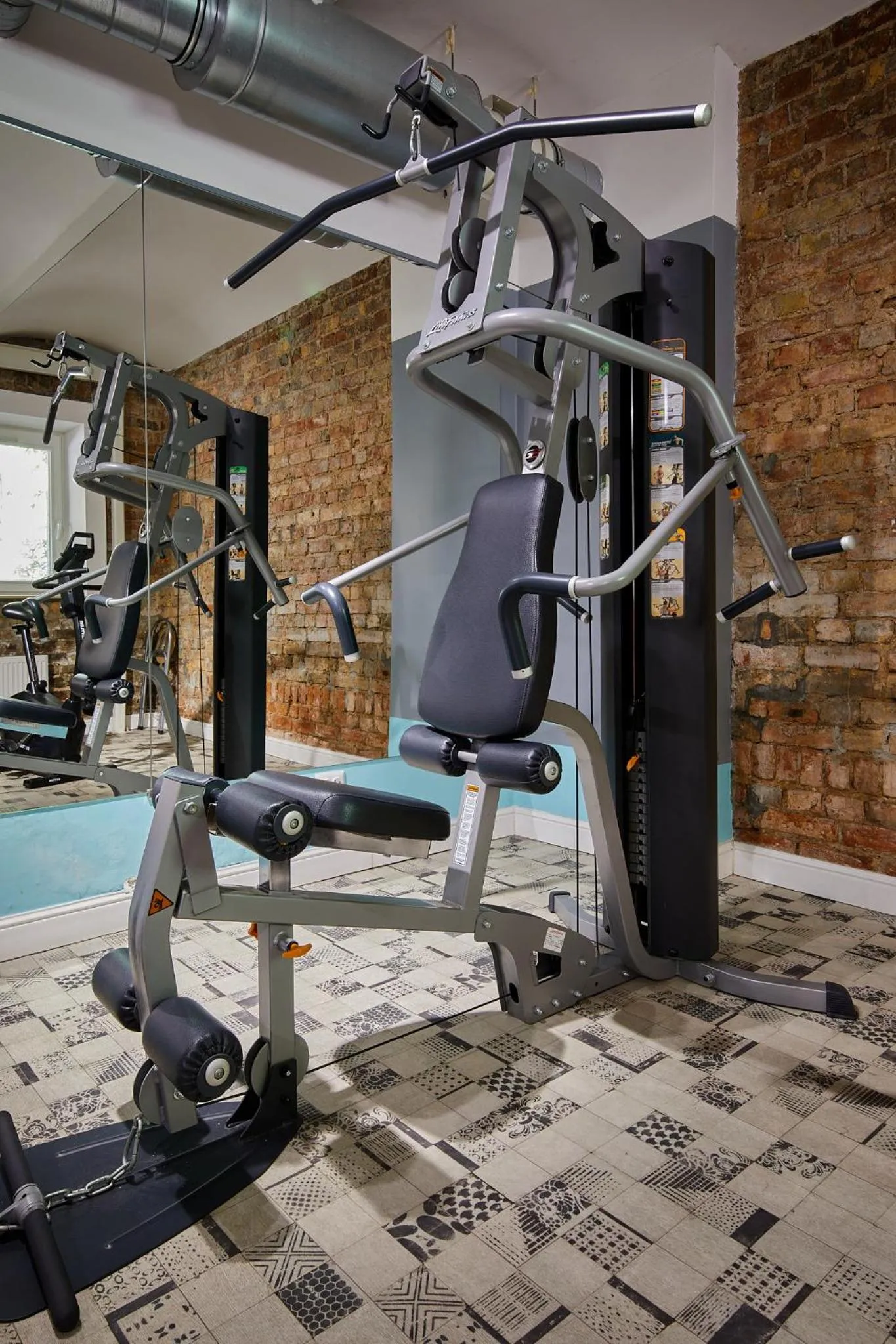 Fitness centre/facilities in Stabu Sēta Apartments