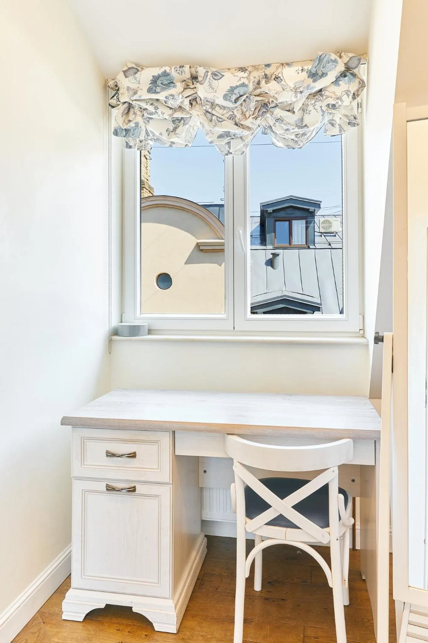 Seating area in Stabu Sēta Apartments