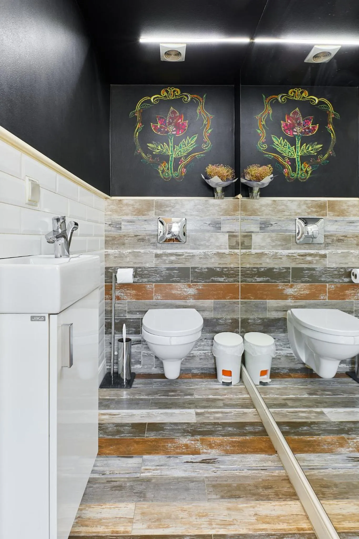 Toilet in Stabu Sēta Apartments