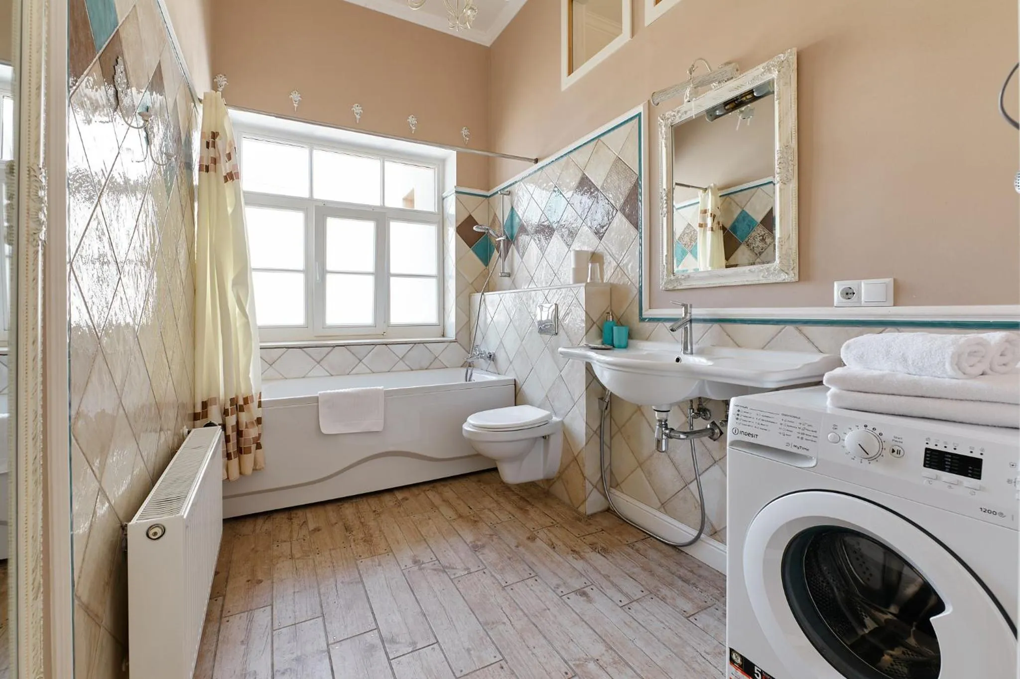 Toilet in Stabu Sēta Apartments