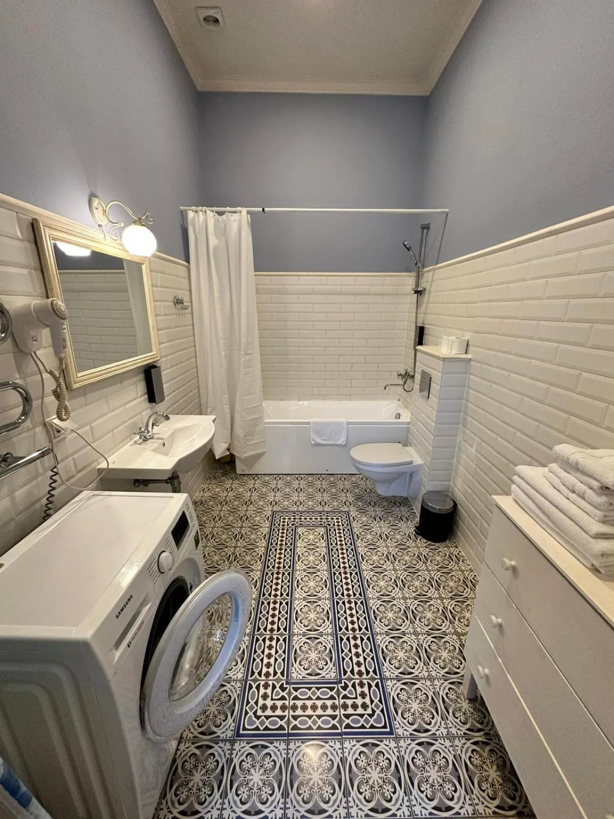 Toilet in Stabu Sēta Apartments