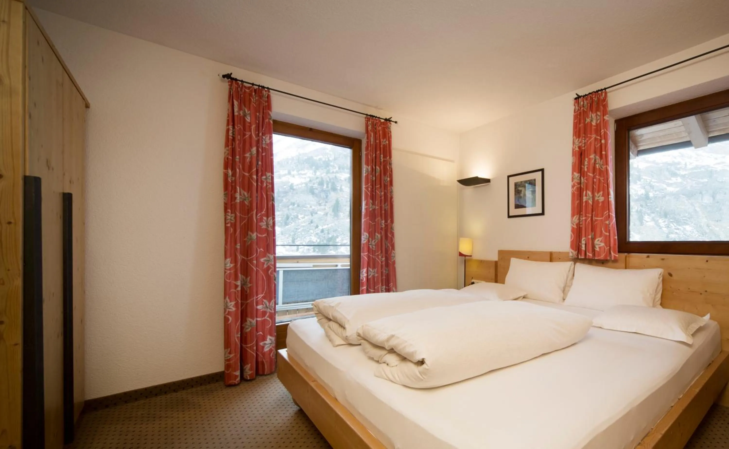 View (from property/room), Bed in Schönblick - Gurgl B&B