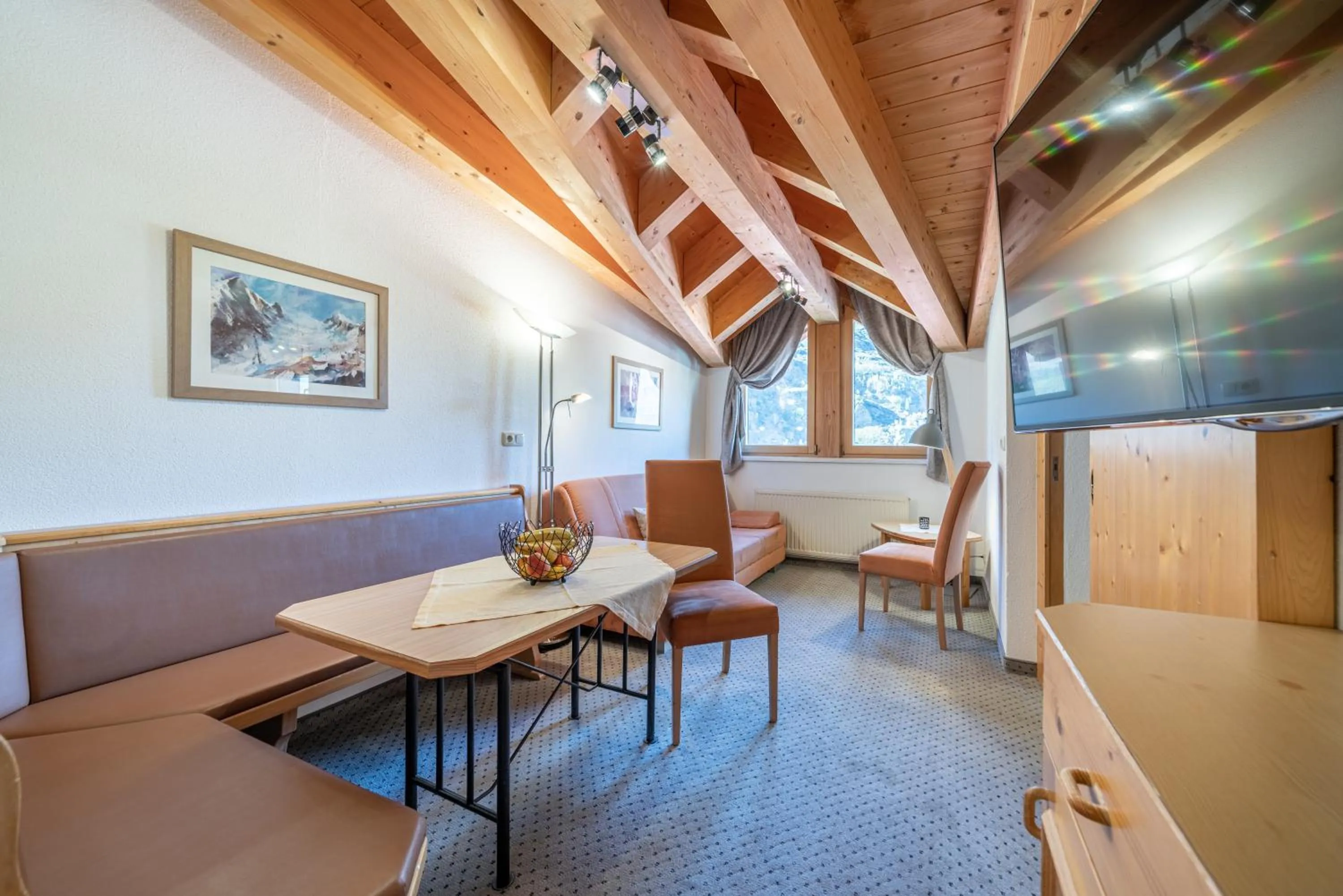 Living room in Schönblick - Gurgl B&B