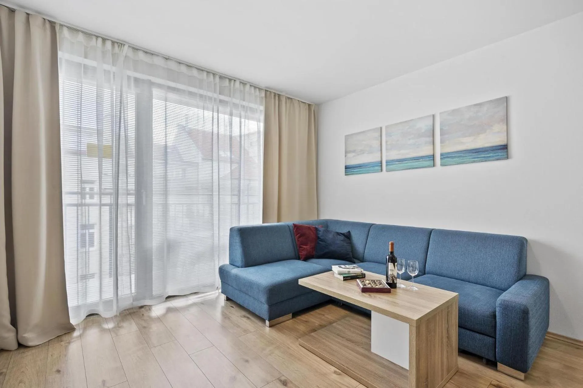 Living room in Apart Hotel VIRGO