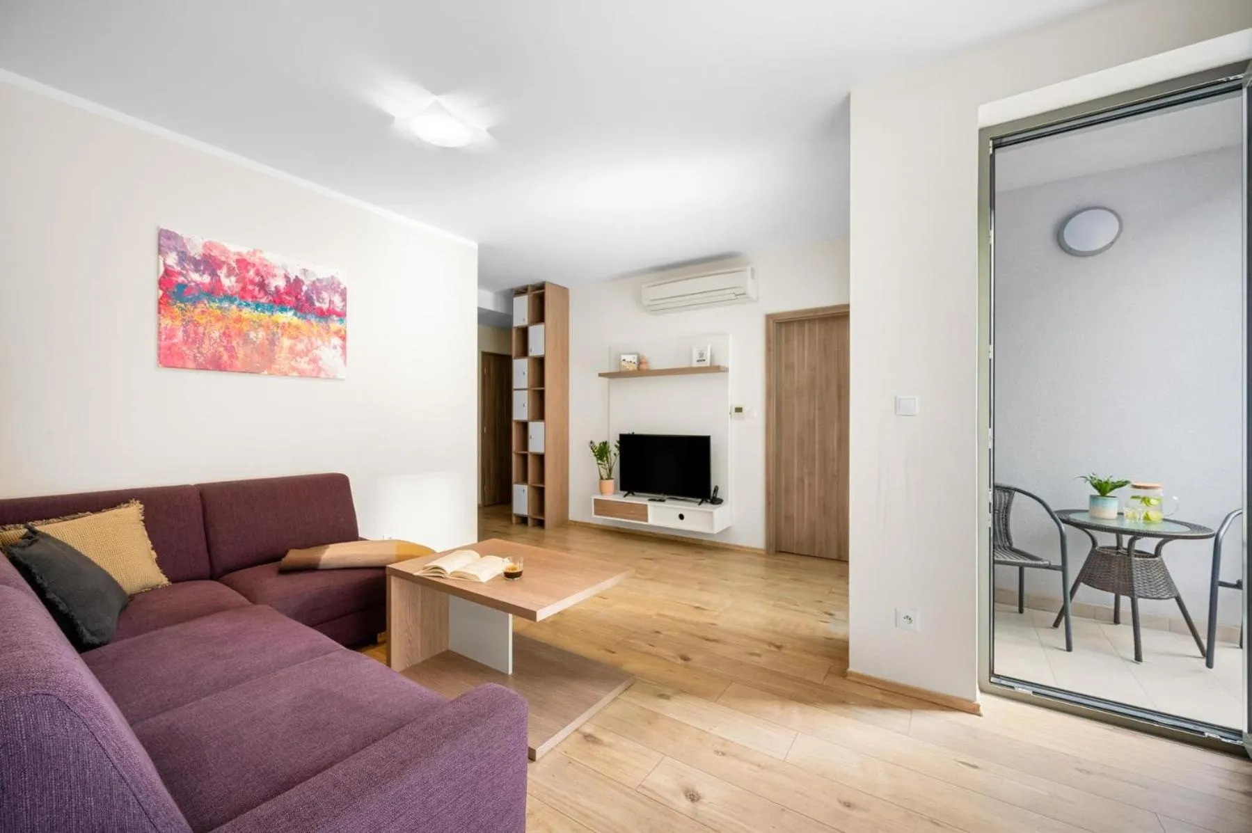 Balcony/Terrace in Apart Hotel VIRGO