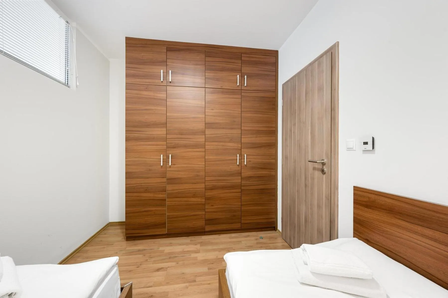 wardrobe, Bed in Apart Hotel VIRGO