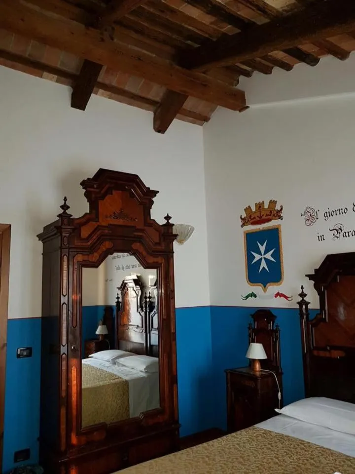 Bedroom, Bed in Agriturismo Villa Mocenigo