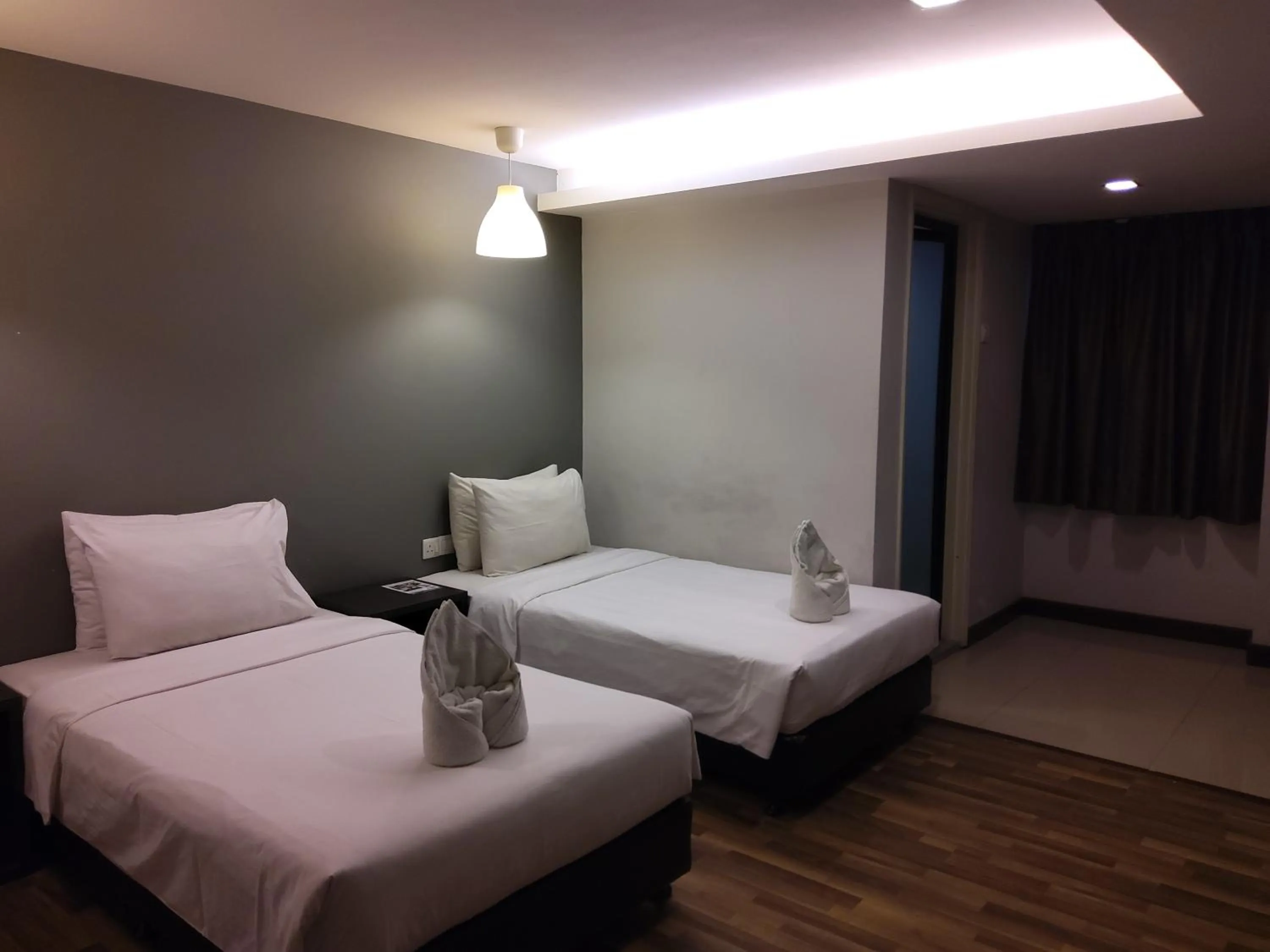 Bed in Katel Kuala Lumpur formally known as K Hotel