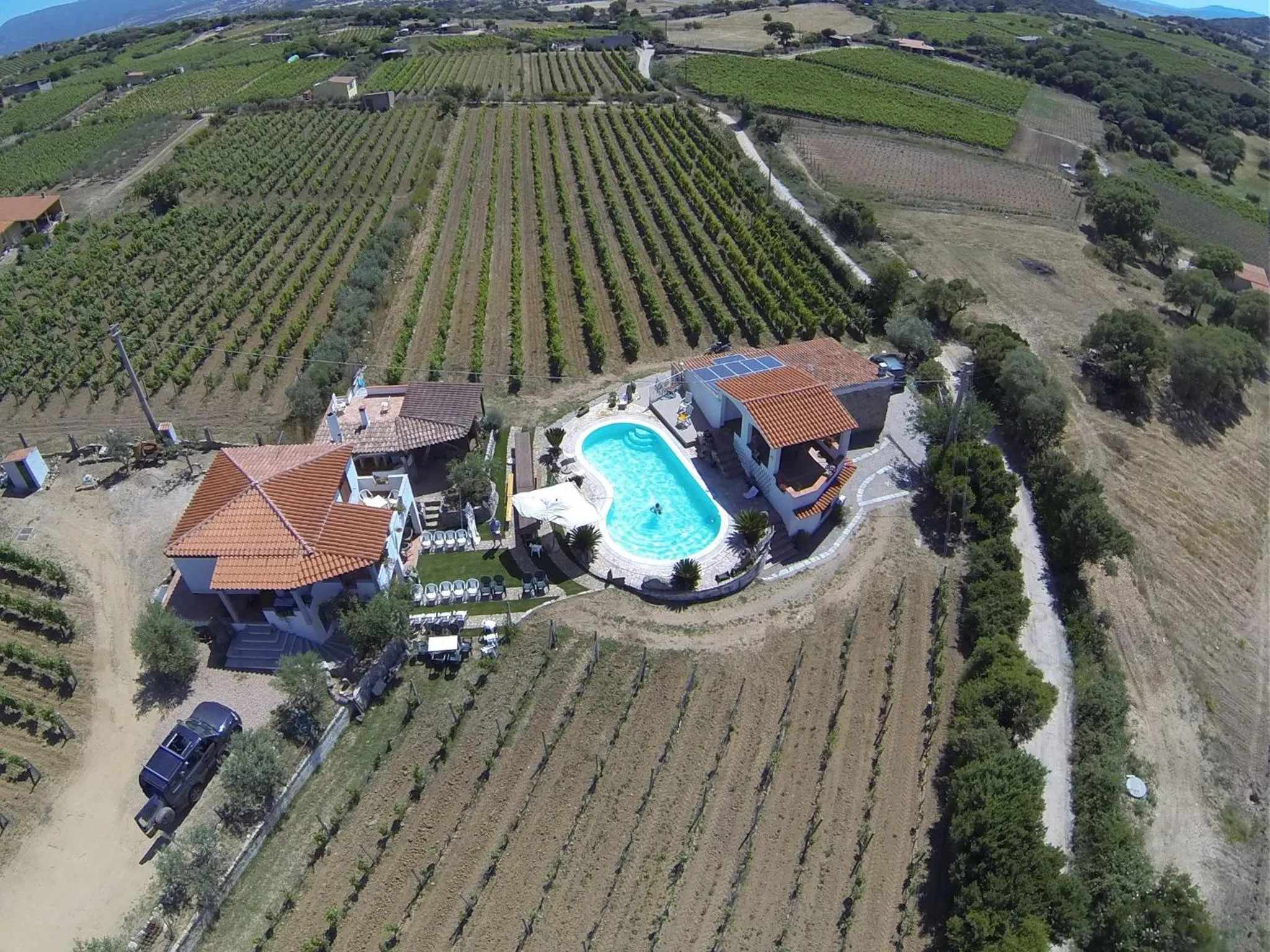 Bird's eye view in Agriturismo B&B Domo De Resteblas