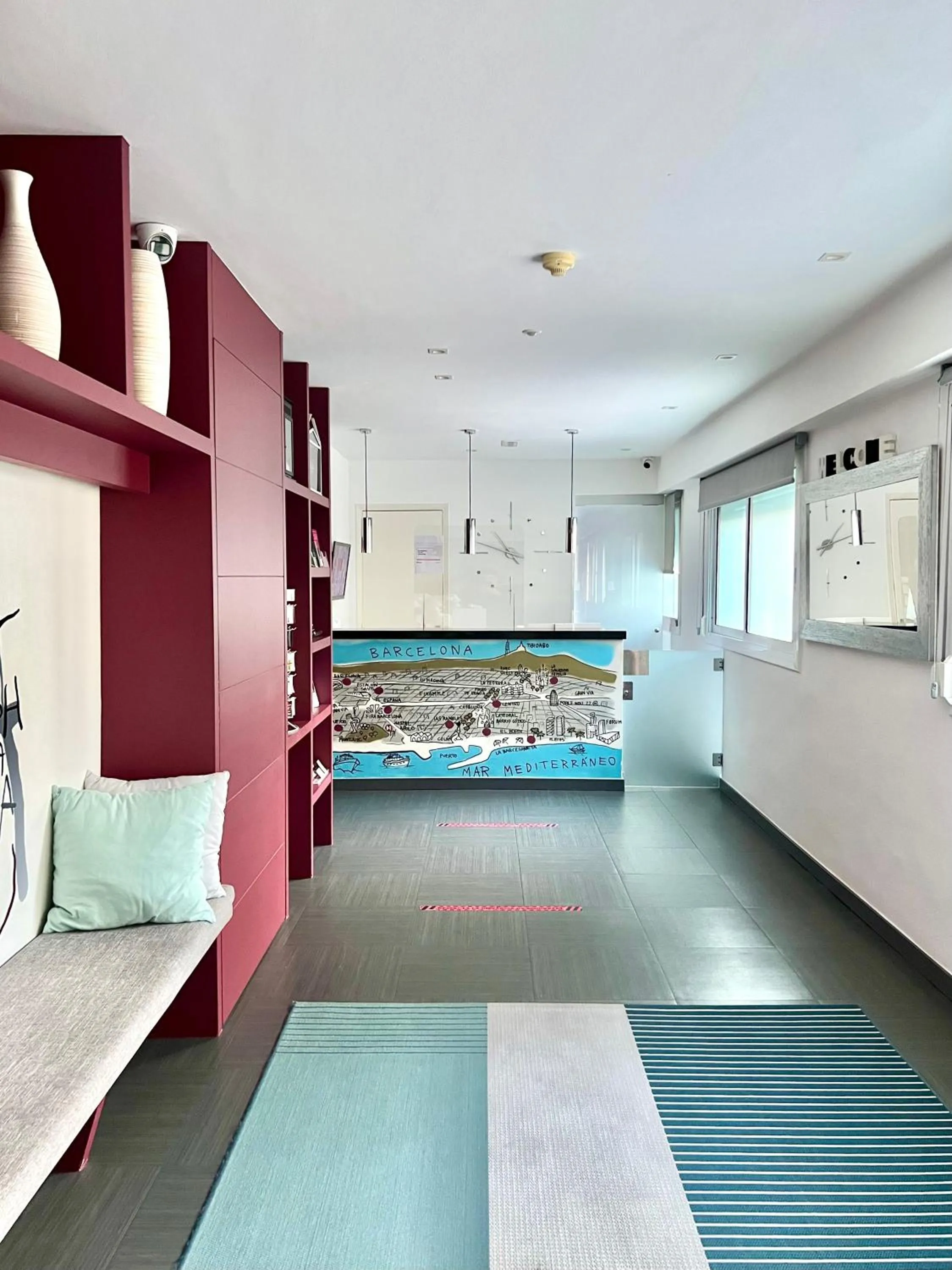 Lobby or reception, Bed in Pensión Peiró