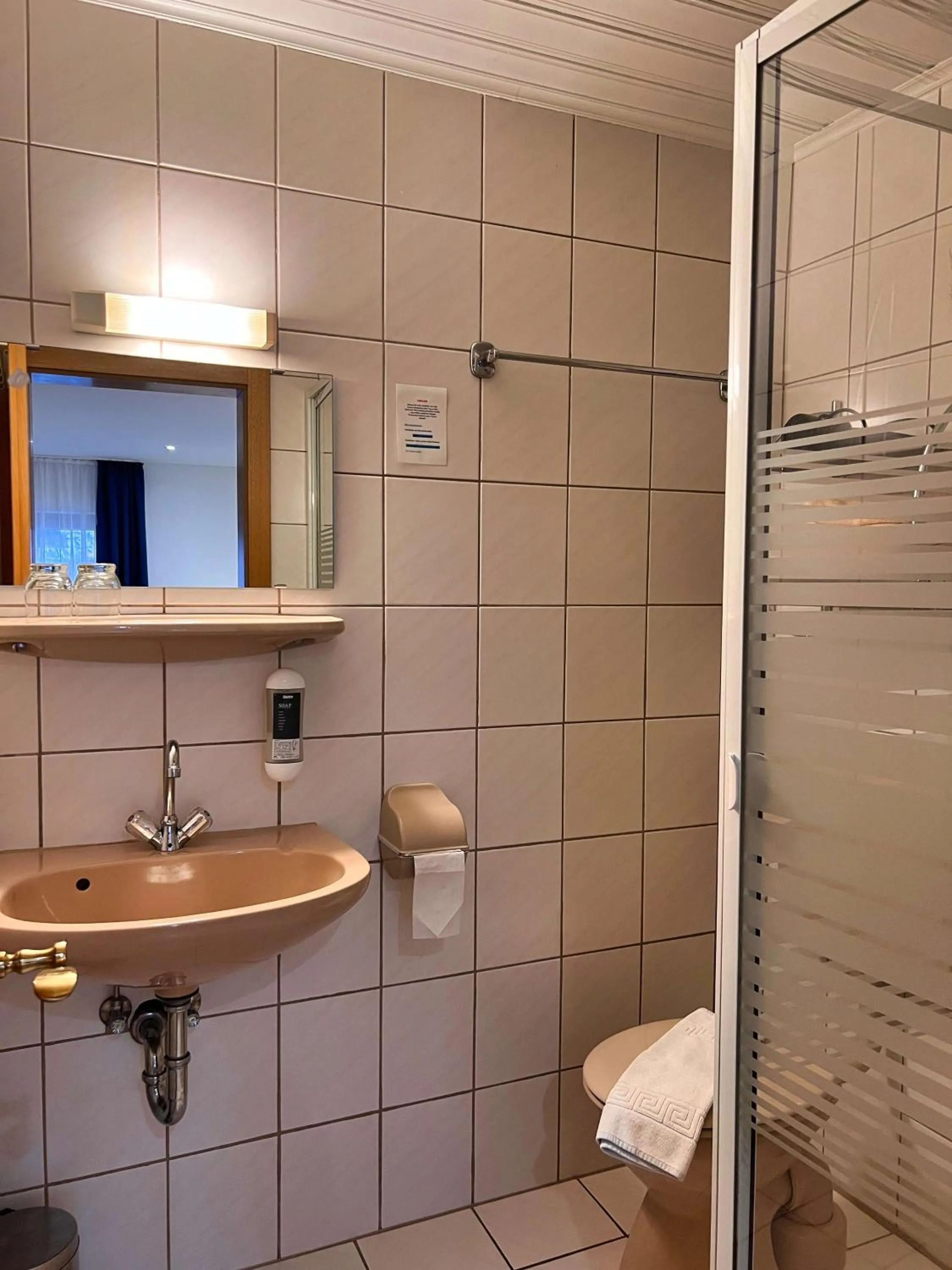 Bathroom in Hotel Gasthof Altmann