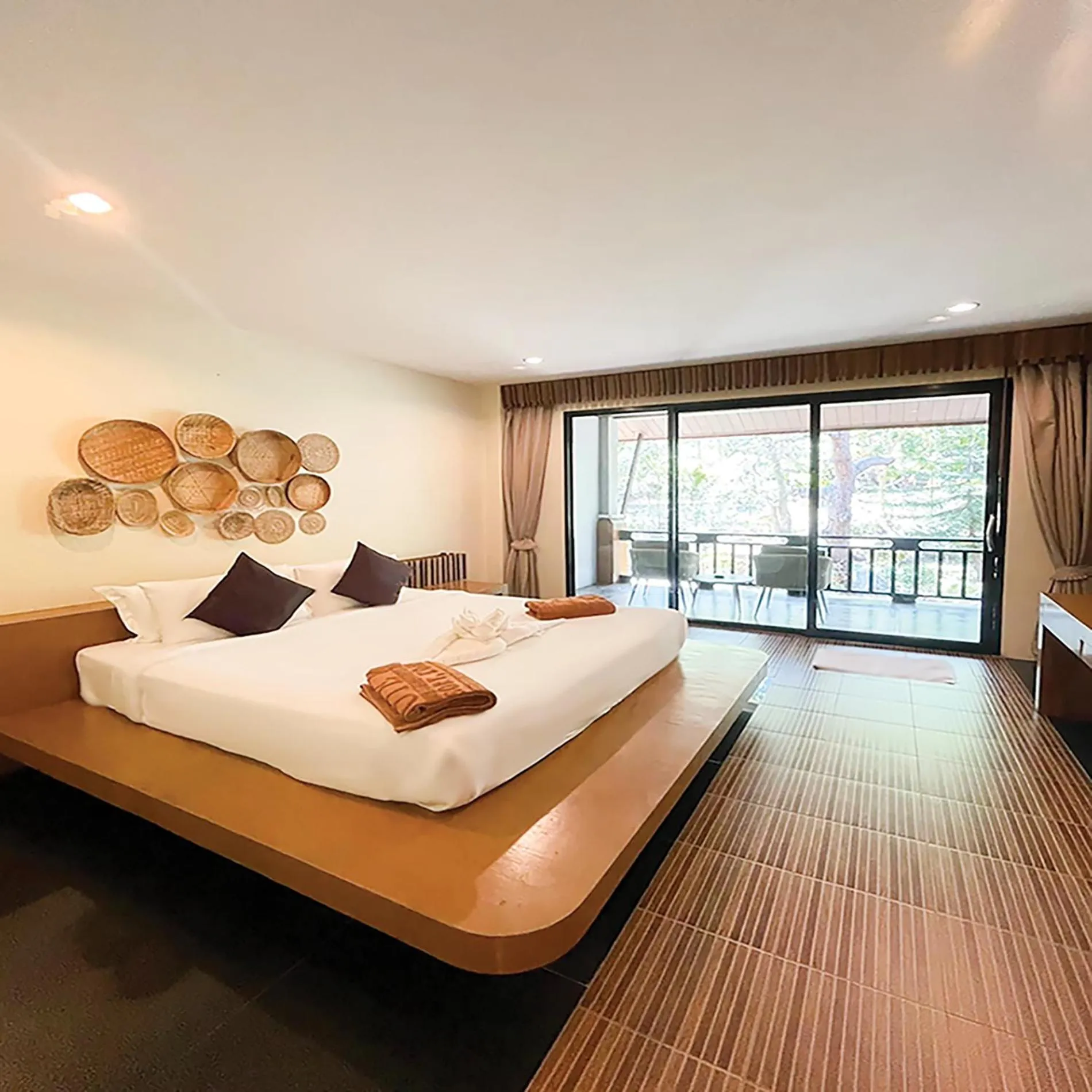 Bed in Tanote Villa SHA Extra Plus