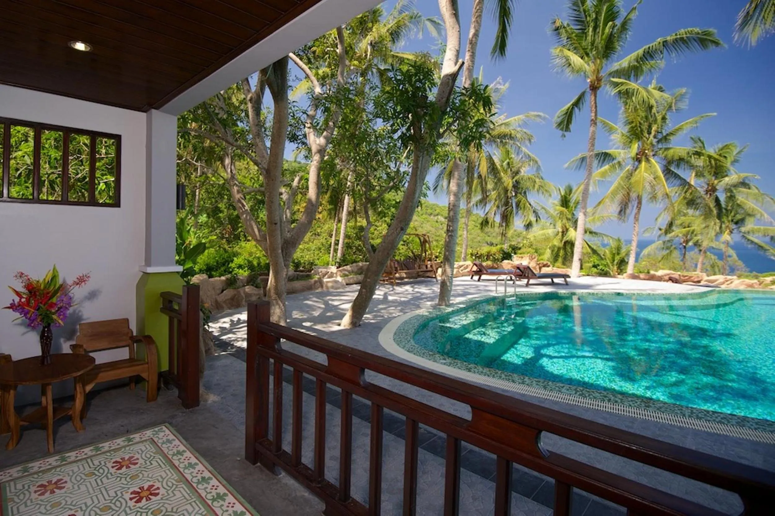 Balcony/Terrace in Tanote Villa SHA Extra Plus