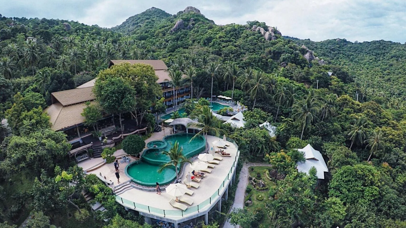 Bird's eye view in Tanote Villa SHA Extra Plus