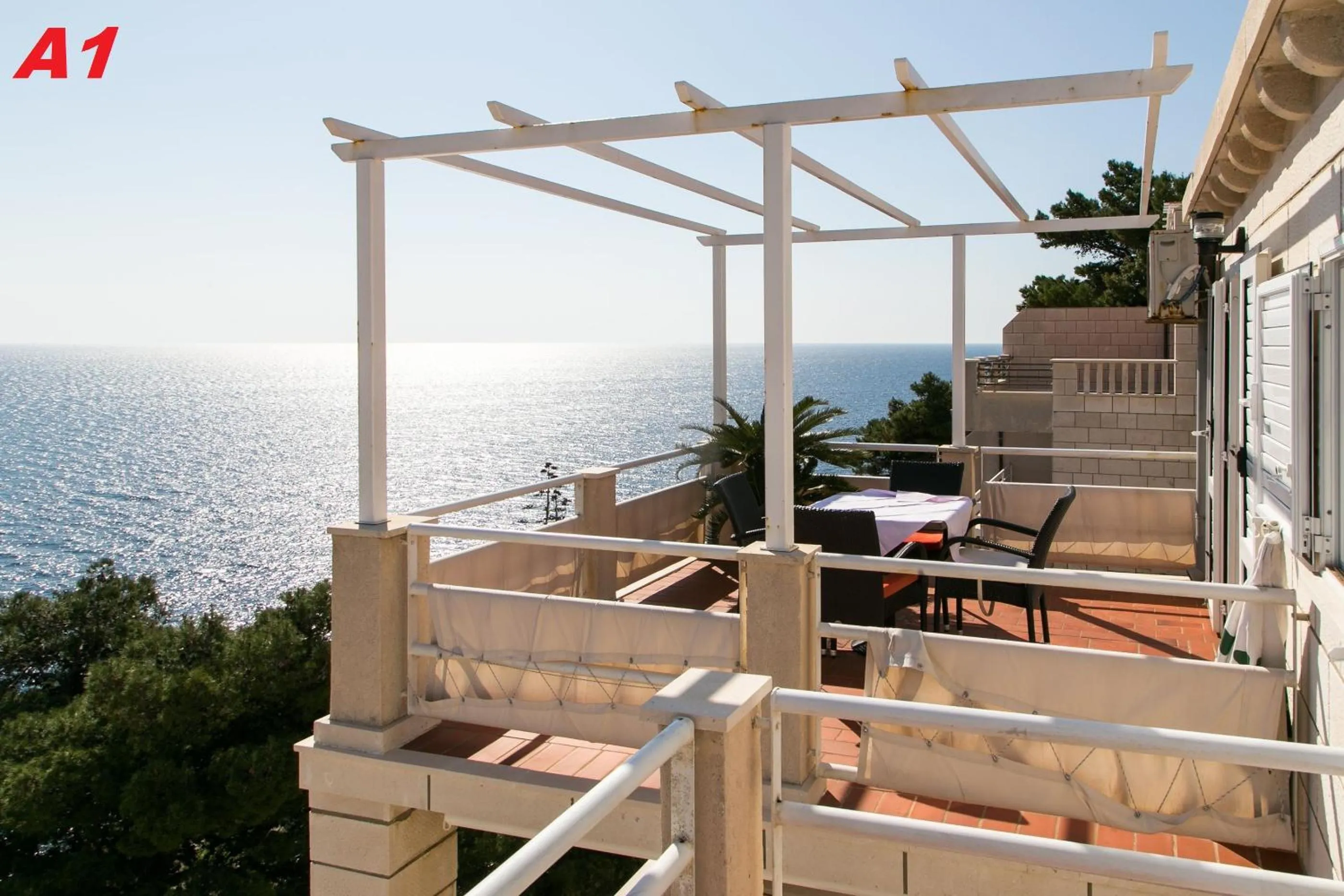 Balcony/Terrace in Apartments Mare