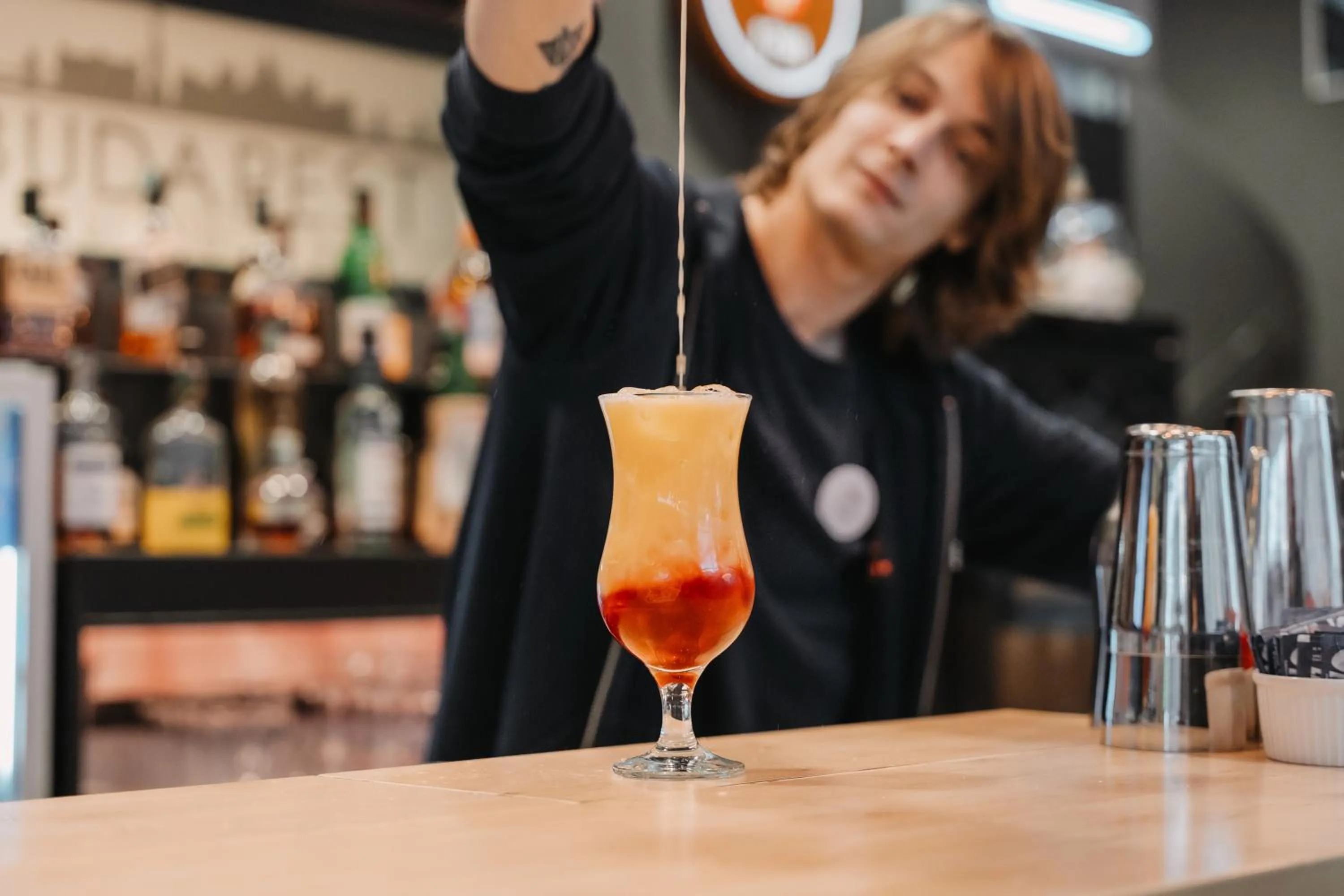 Lounge or bar in MEININGER Budapest Great Market Hall