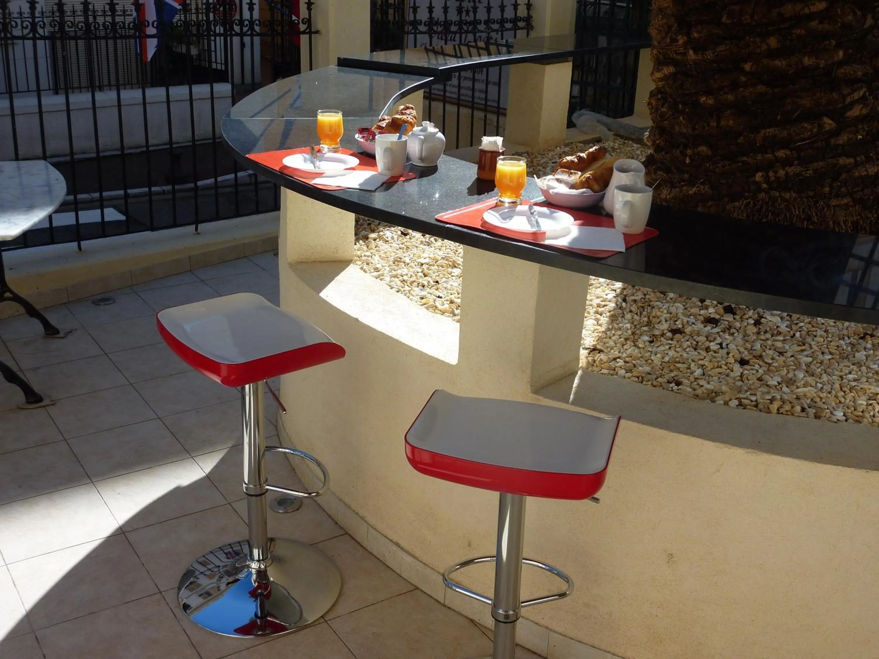 Balcony/Terrace in Hôtel Villa Boeri