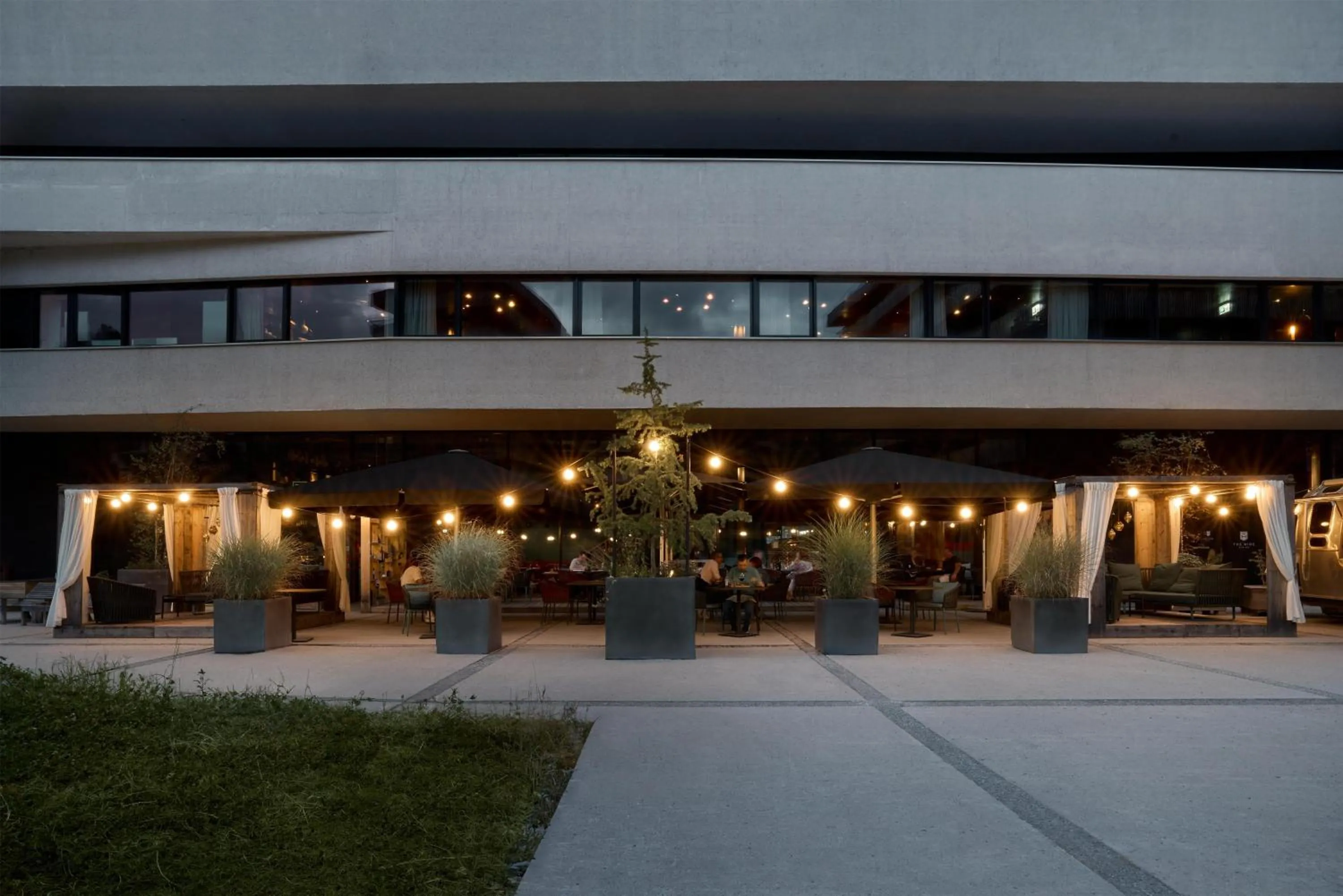 Patio in Me and All Hotel Flims, by Hyatt