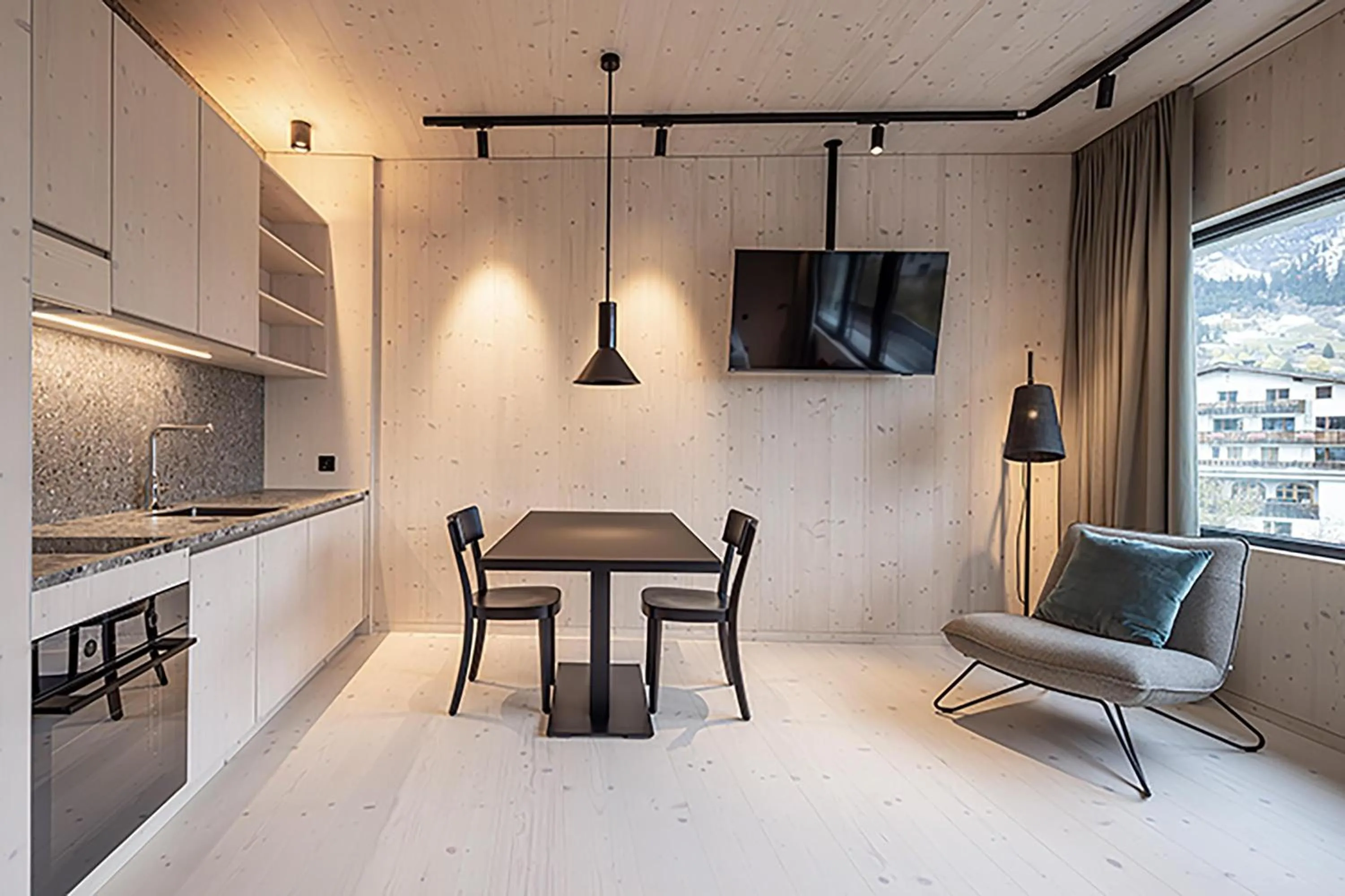 Bedroom in Me and All Hotel Flims, by Hyatt