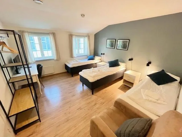 Bed in Verkshotellet Jørpeland