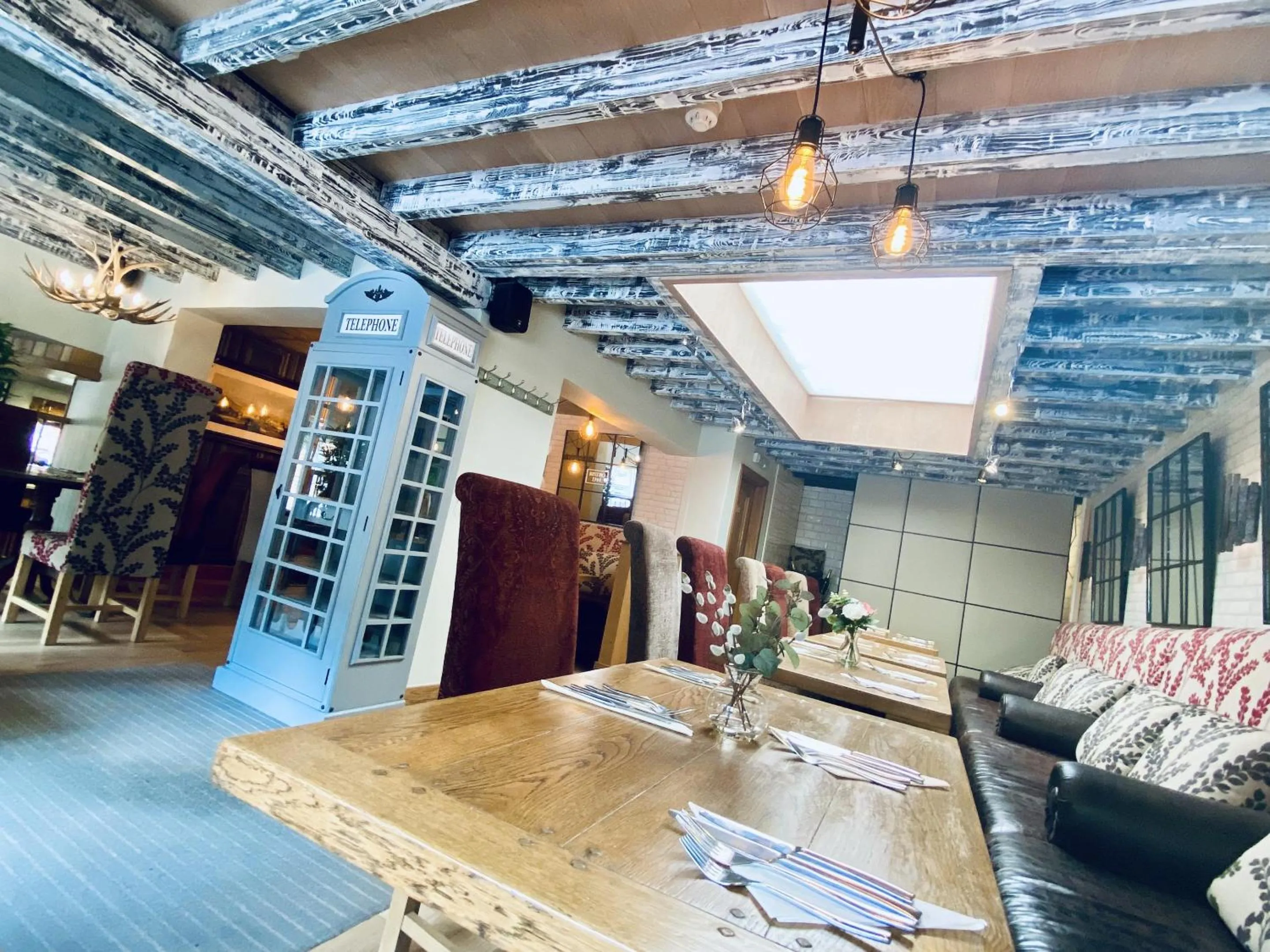 Dining area in The Star Inn 1744