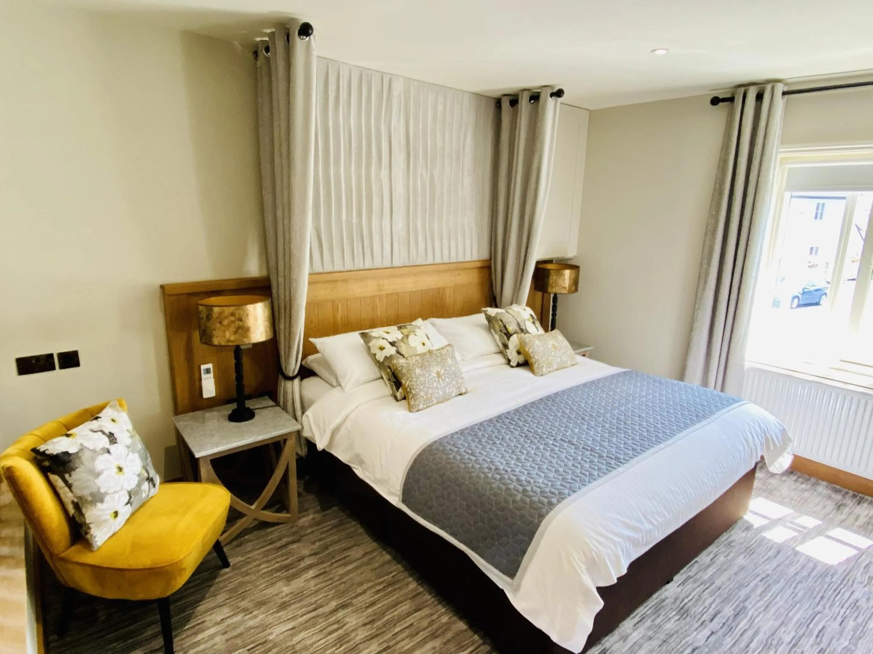 Bedroom, Bed in The Star Inn 1744