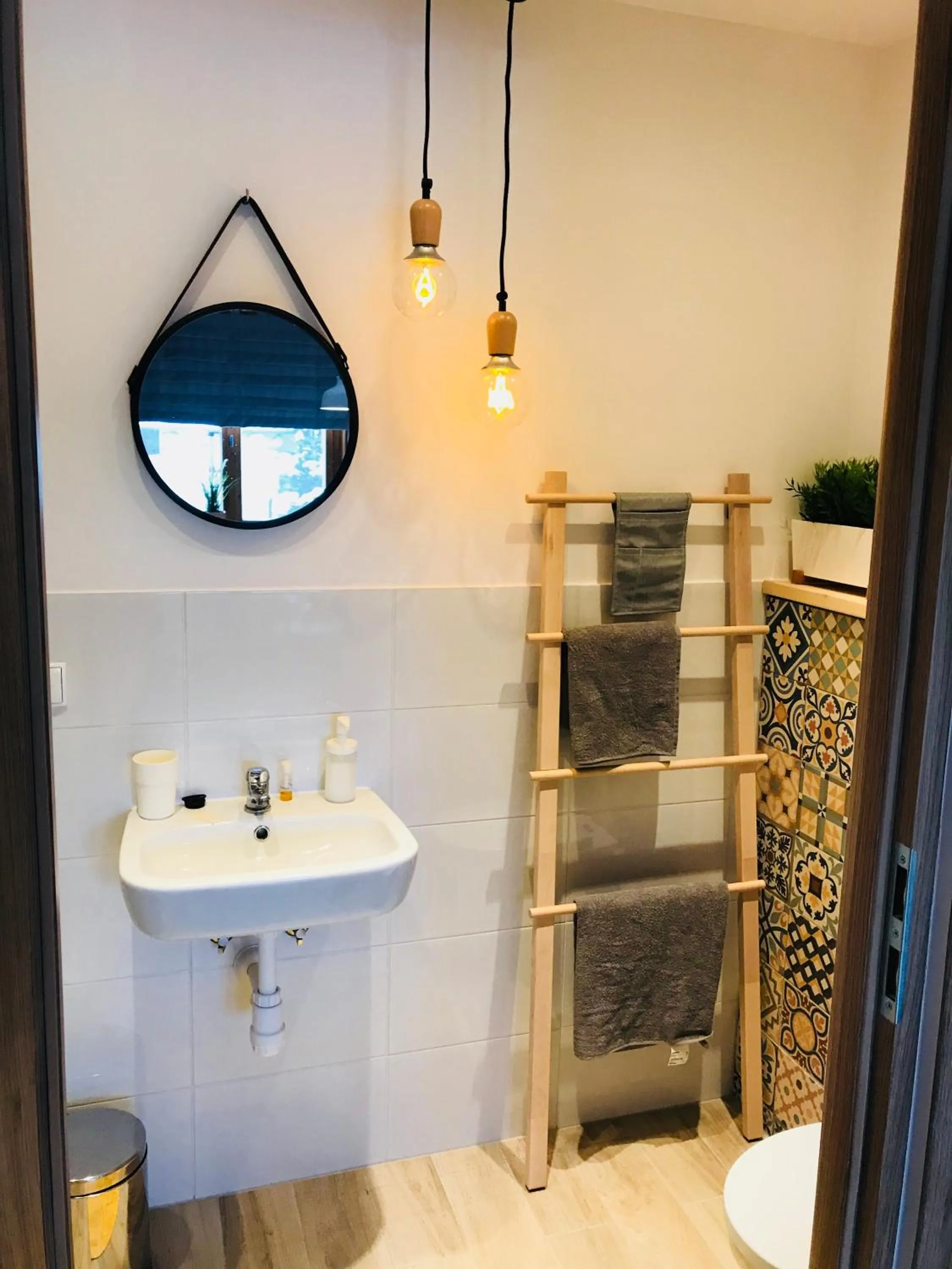 Bathroom in Domek Leśny