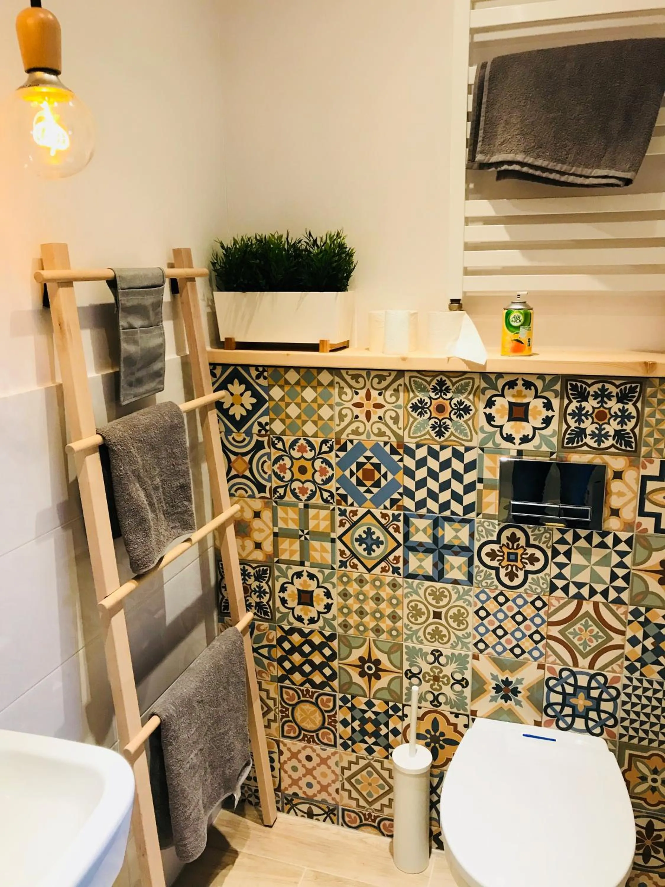 Bathroom in Domek Leśny