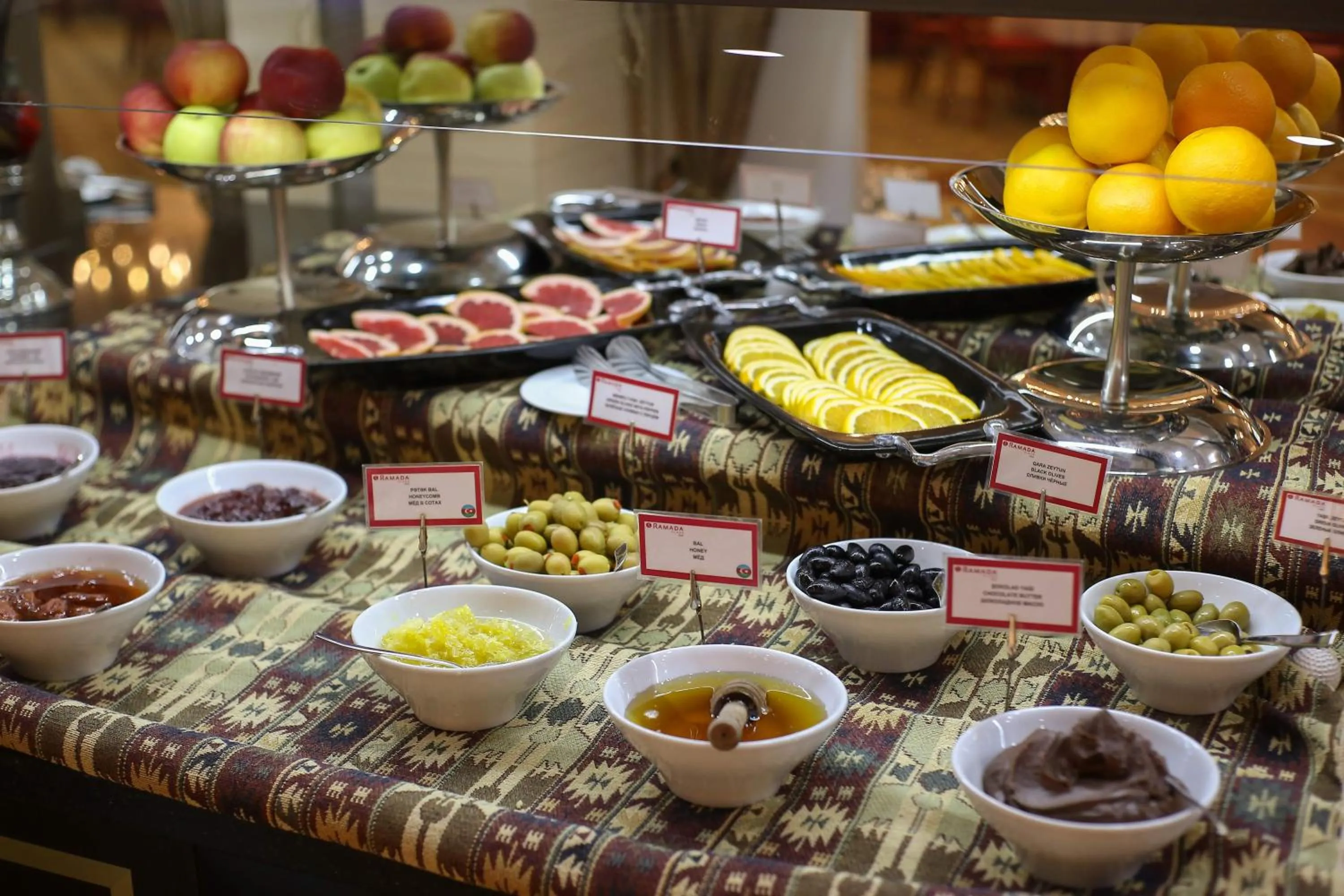 Continental breakfast in Ramada Plaza by Wyndham Gence