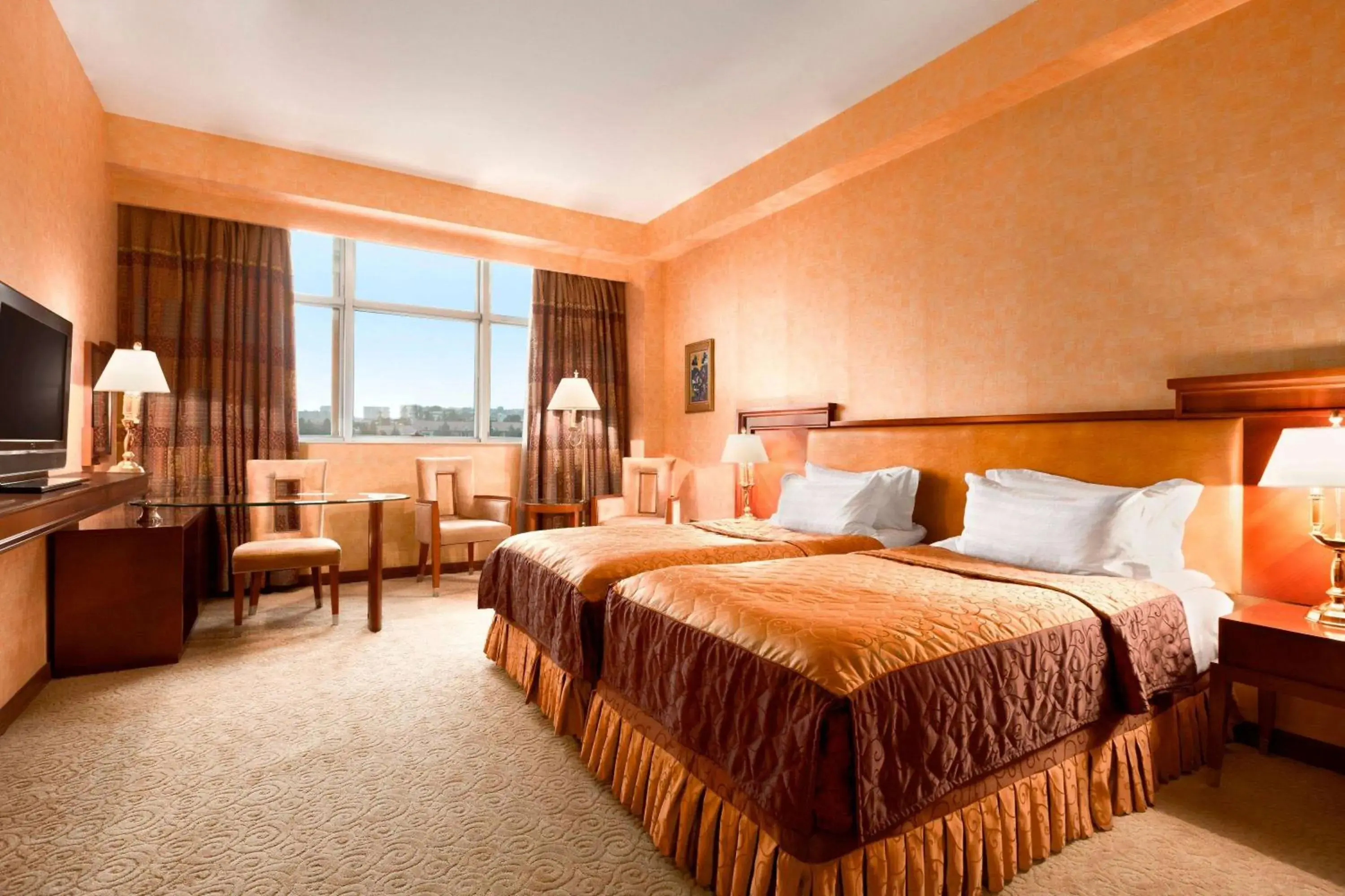 Deluxe Twin Room in Ramada Plaza by Wyndham Gence Deluxe Twin Room in Ramada Plaza by Wyndham Gence