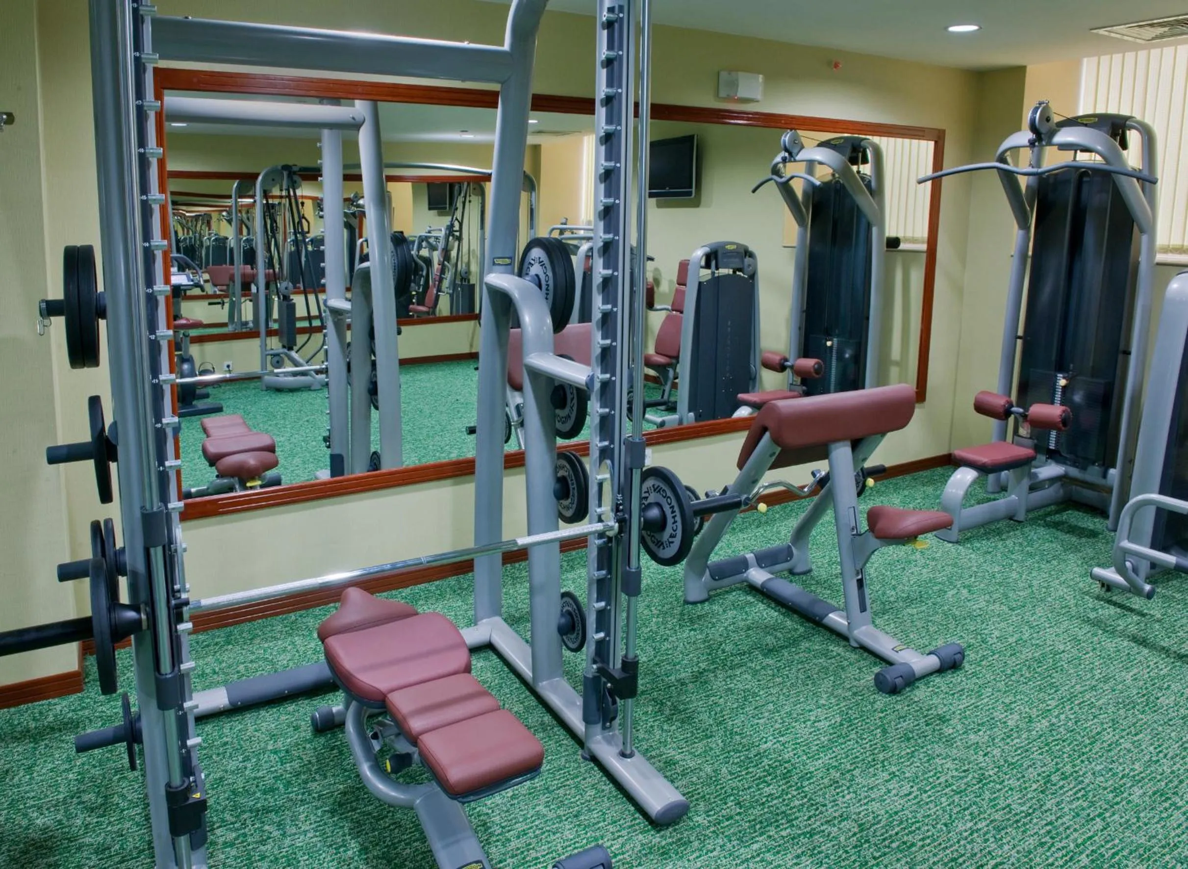 Fitness centre/facilities in Ramada Plaza by Wyndham Gence