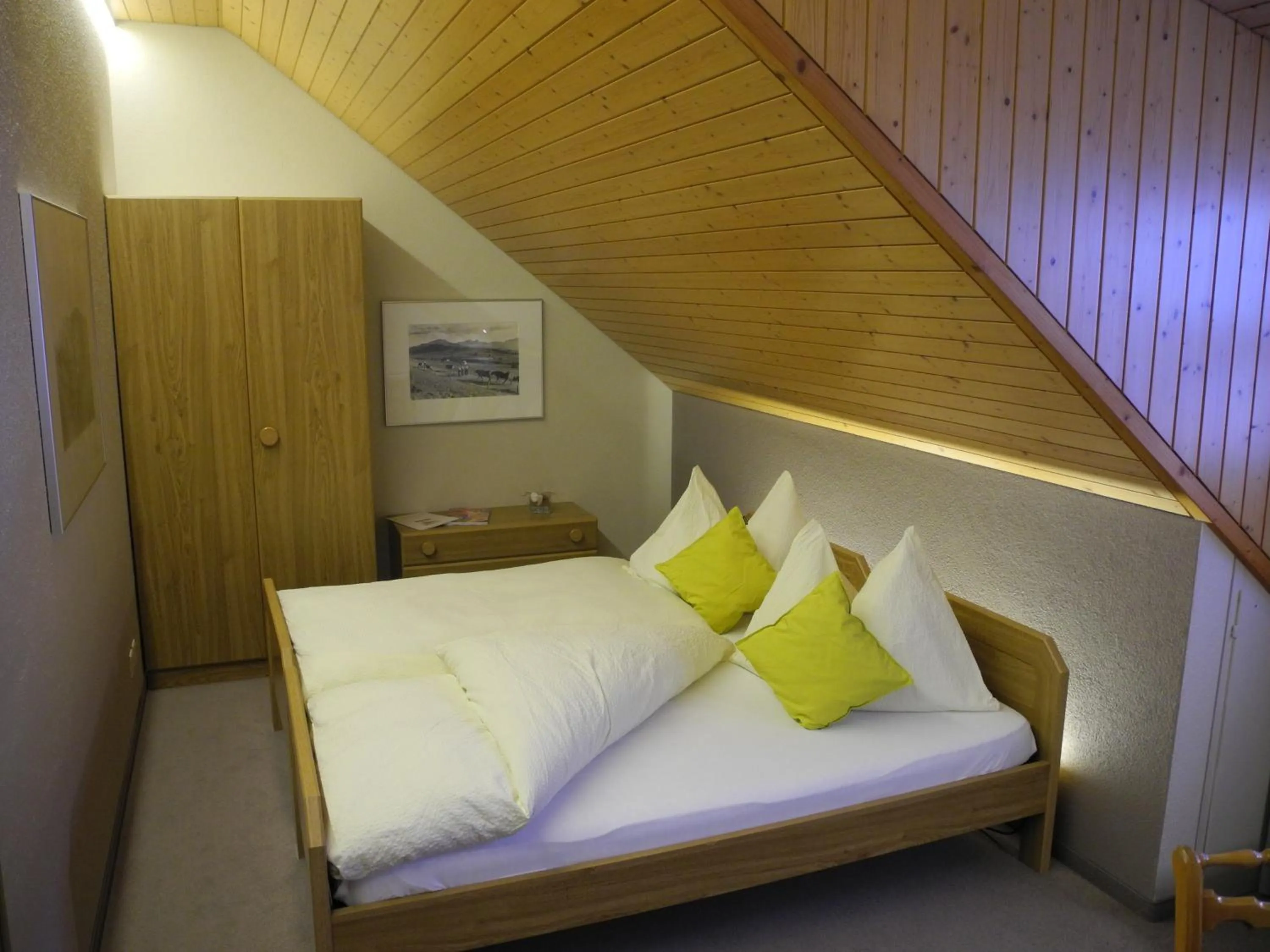 Bed in Landgasthaus Bären