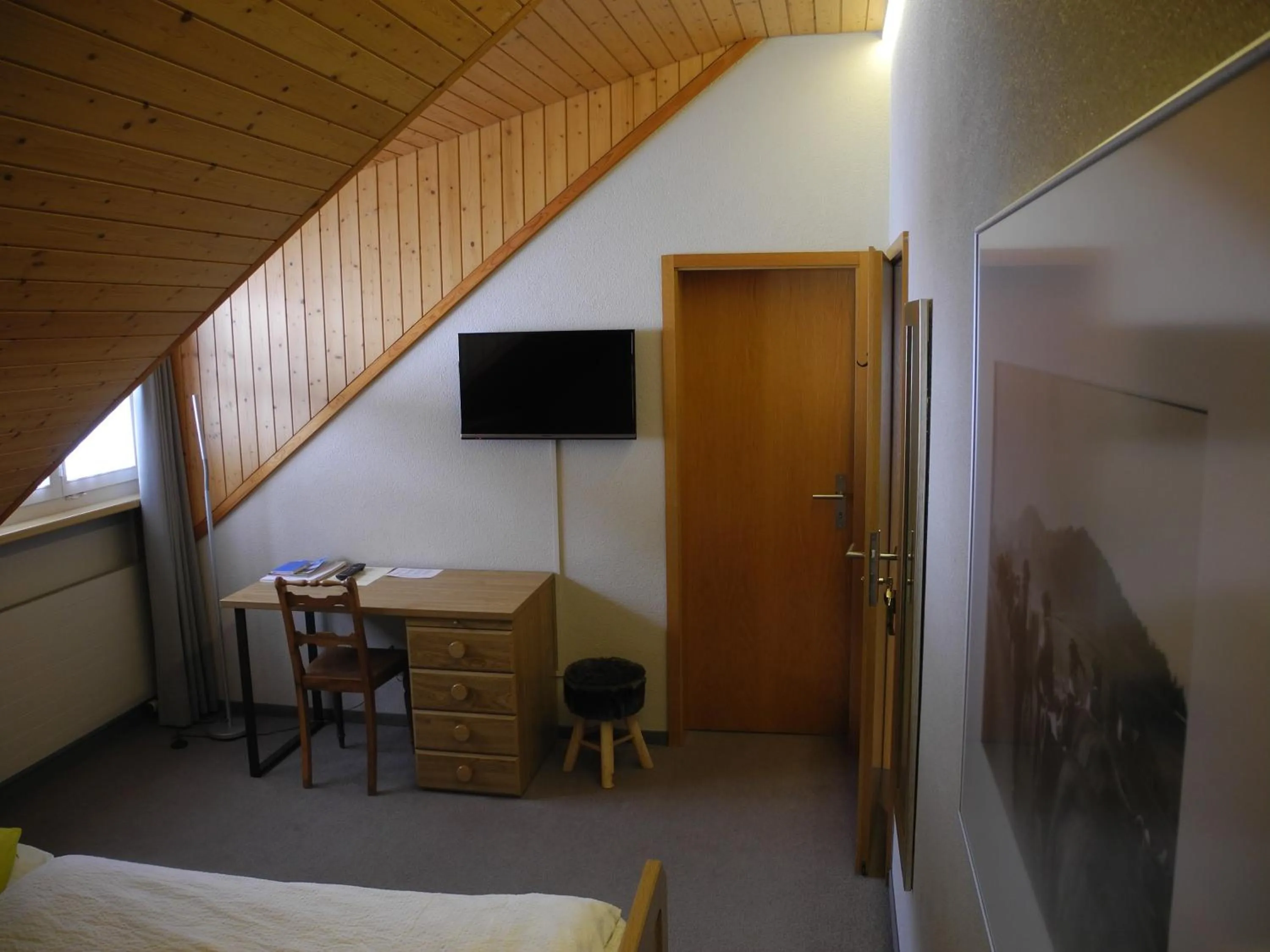 Bed in Landgasthaus Bären