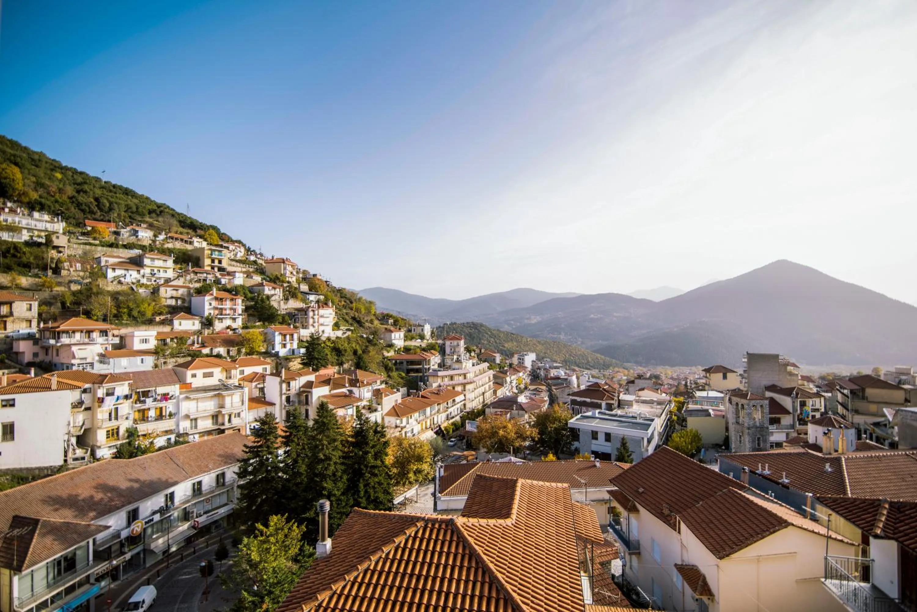 City view in Selestina Boutique Hotel