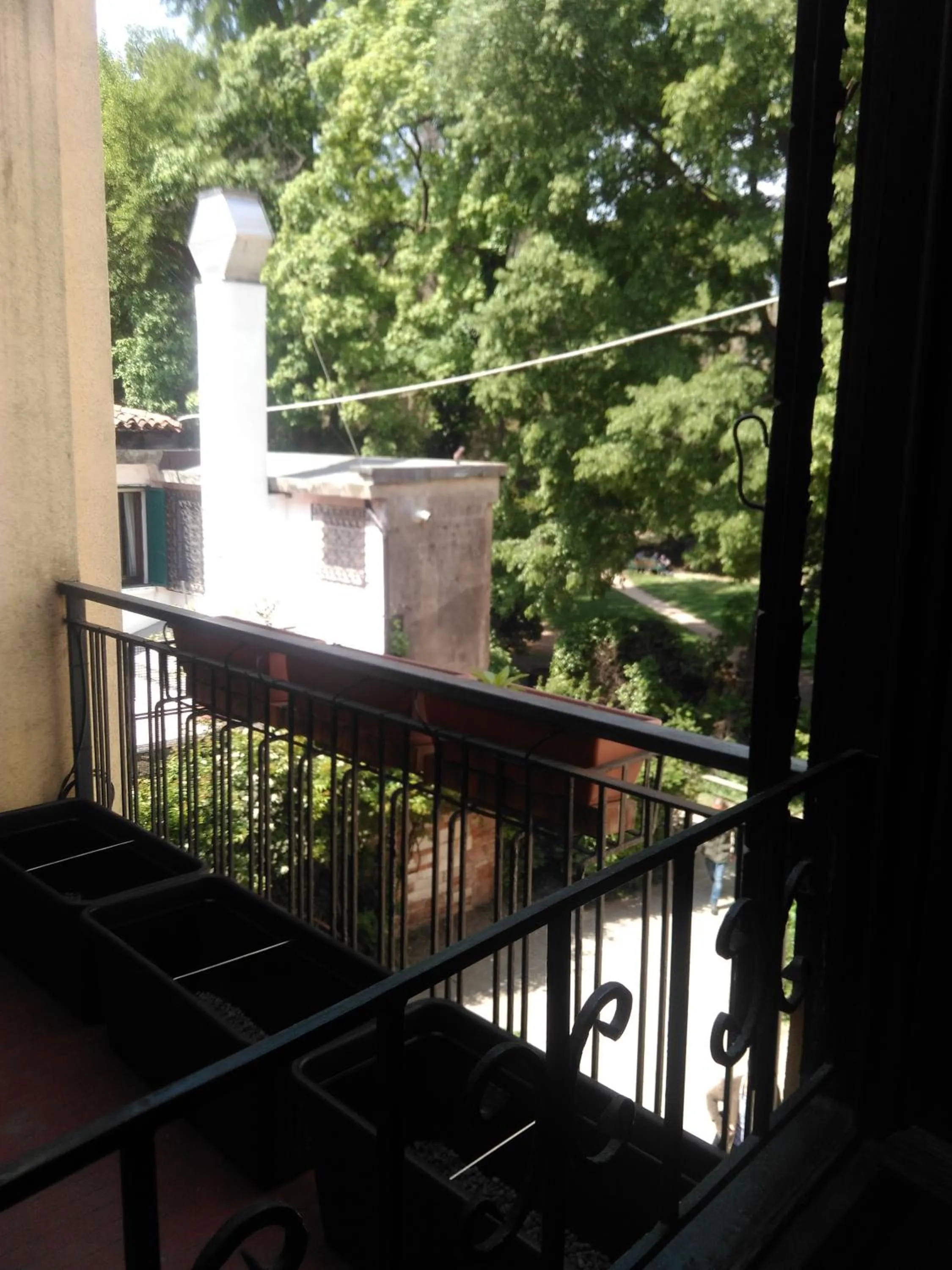 Garden view in Albergo Al Gobbo