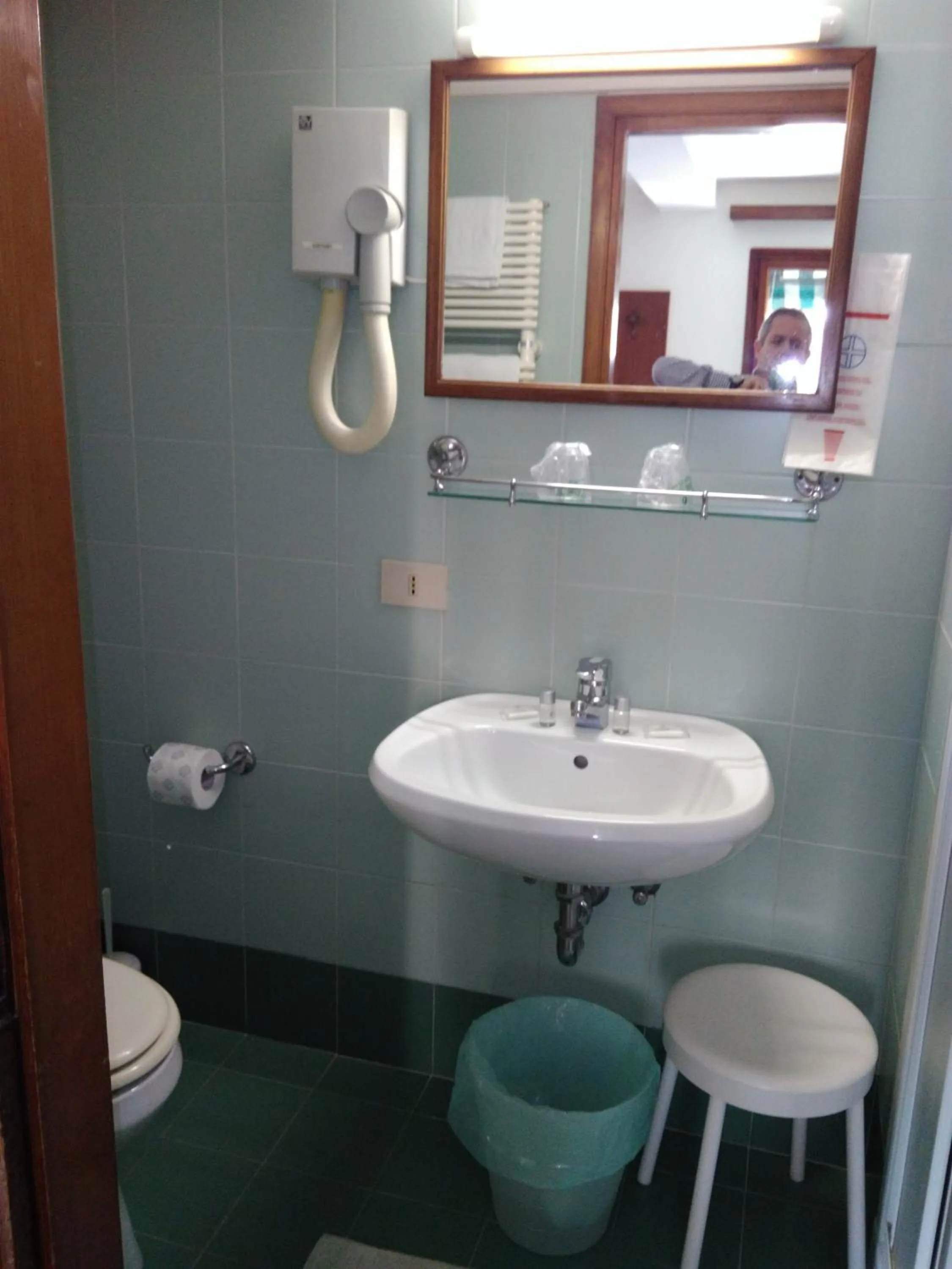 Bathroom in Albergo Al Gobbo