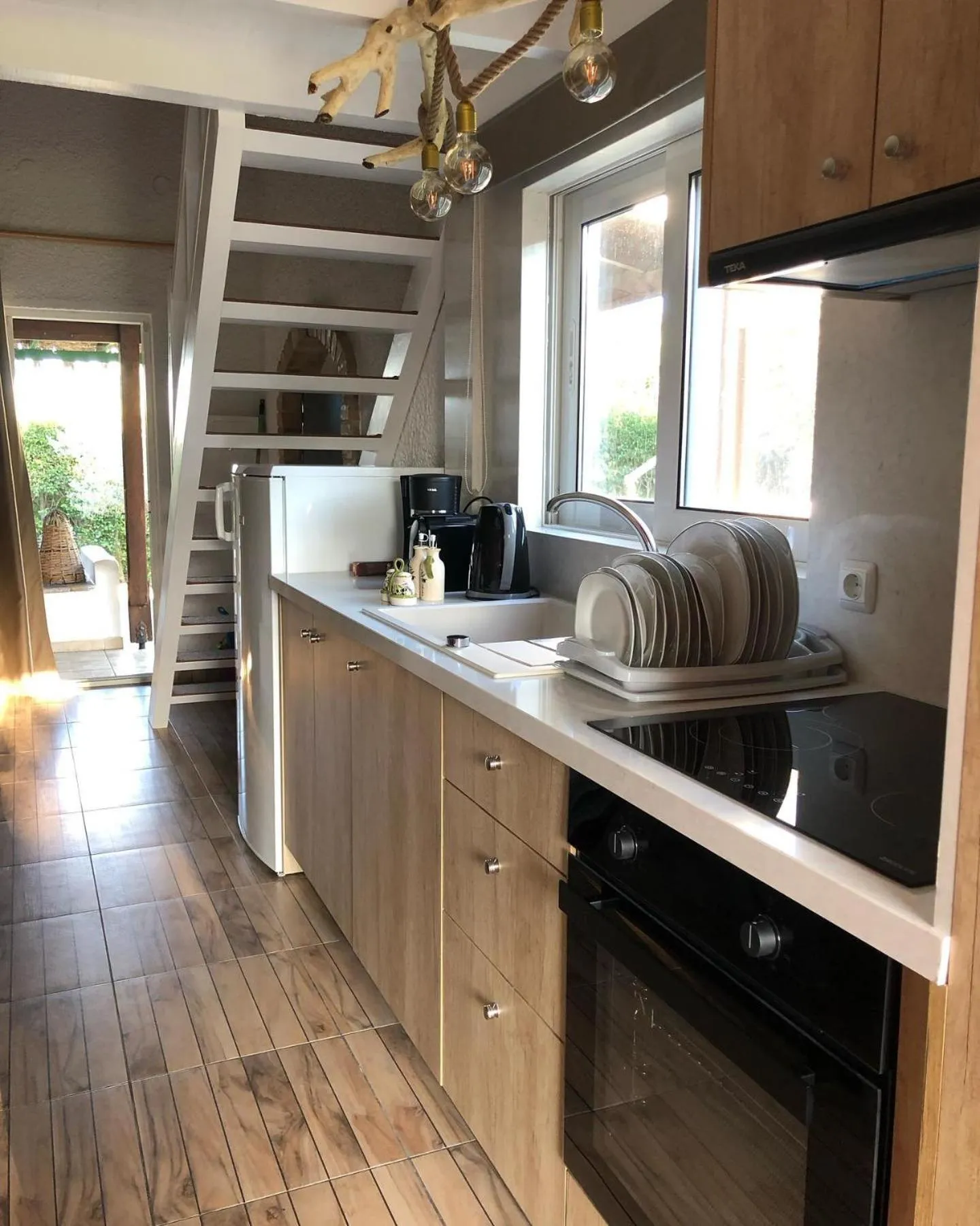 kitchen in Elefteria Apts & Suites