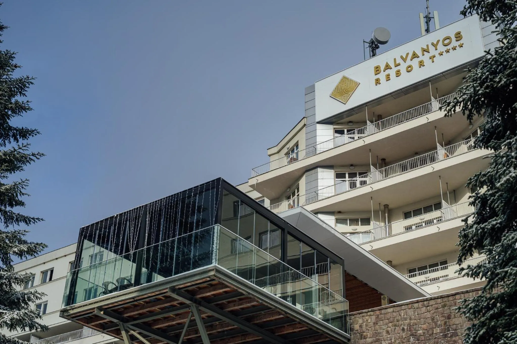 Property building in Balvanyos Resort - Peakture Hotel & Grand Hotel Balvanyos
